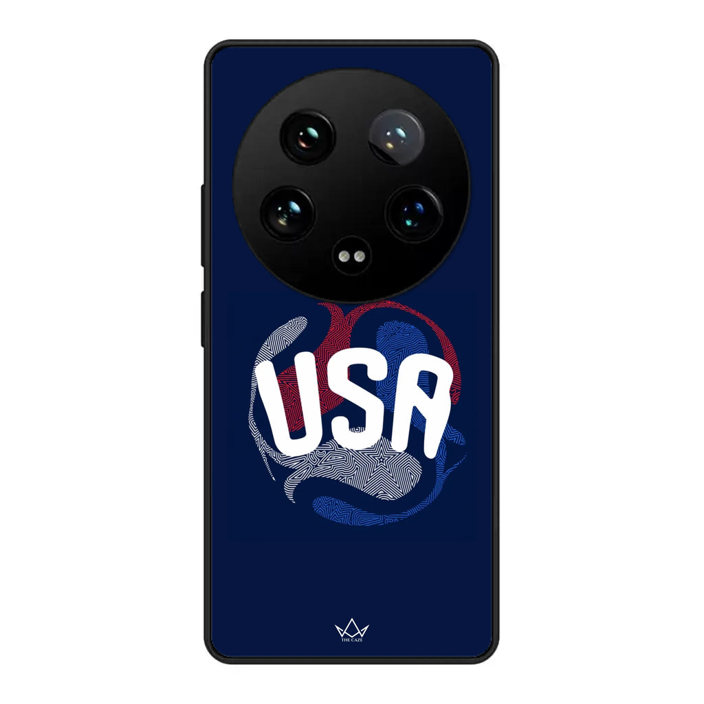 USA football inspired phone case