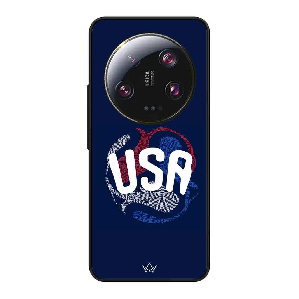 USA football inspired phone case