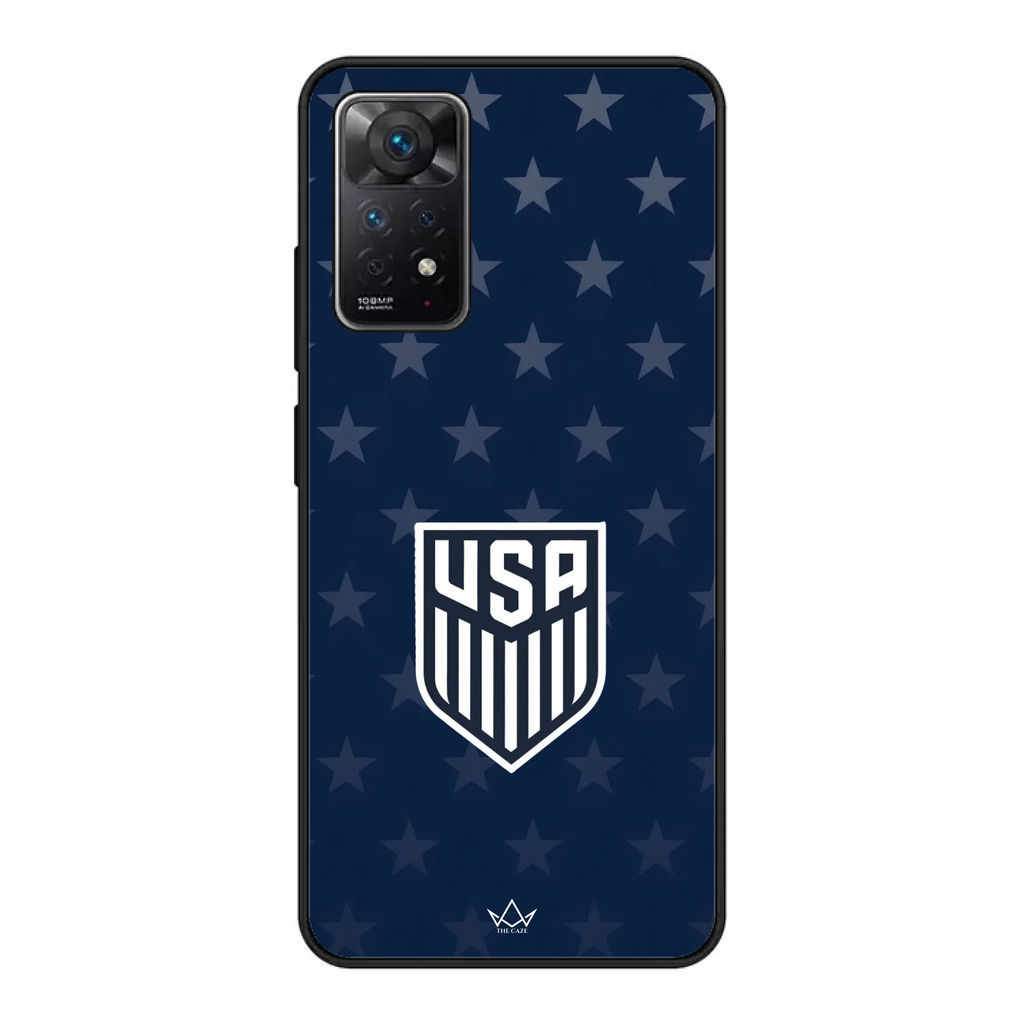 World Cup football phone case - USA Away Jersey