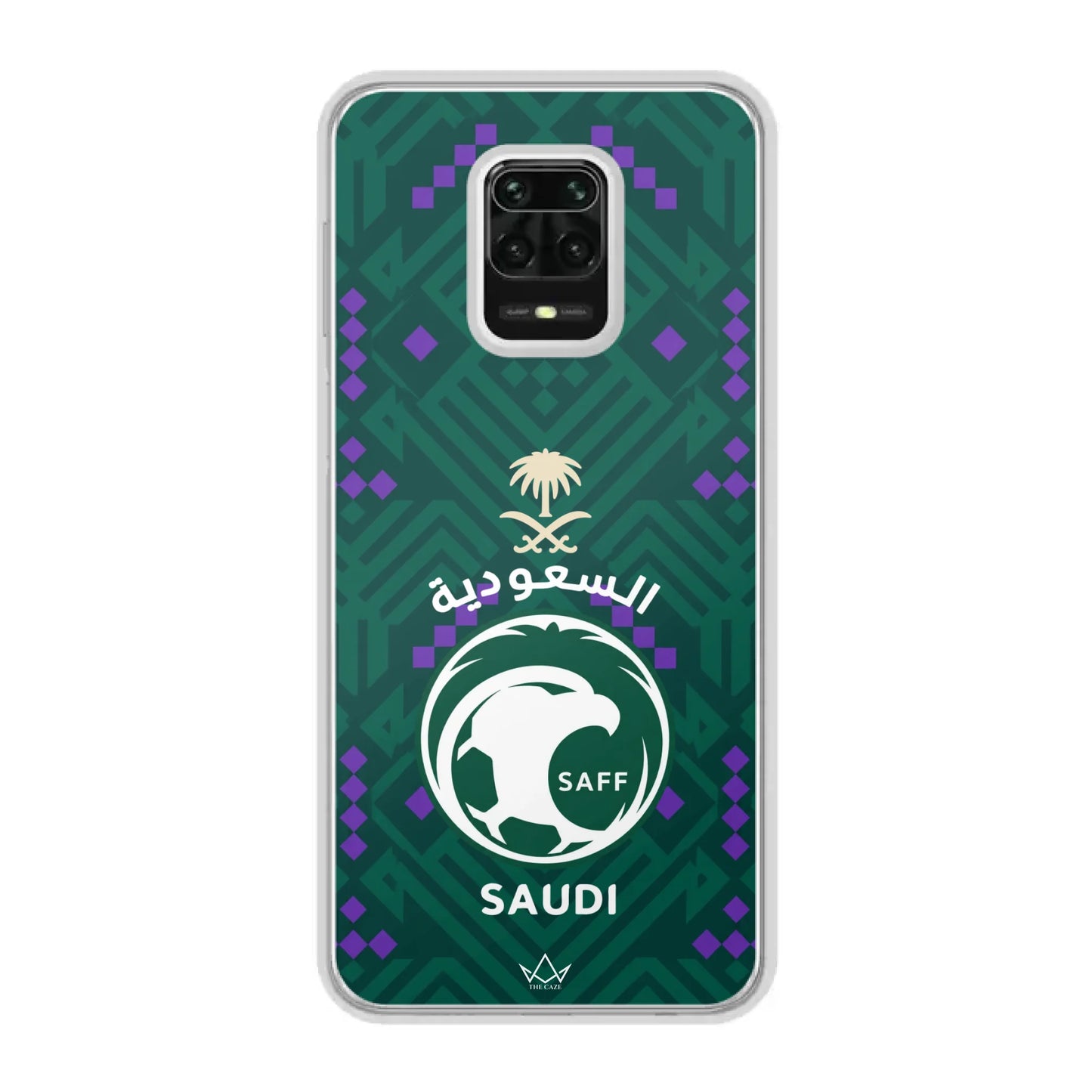 Coque de téléphone de football Coupe du Monde - Maillot Domicile Arabie Saoudite