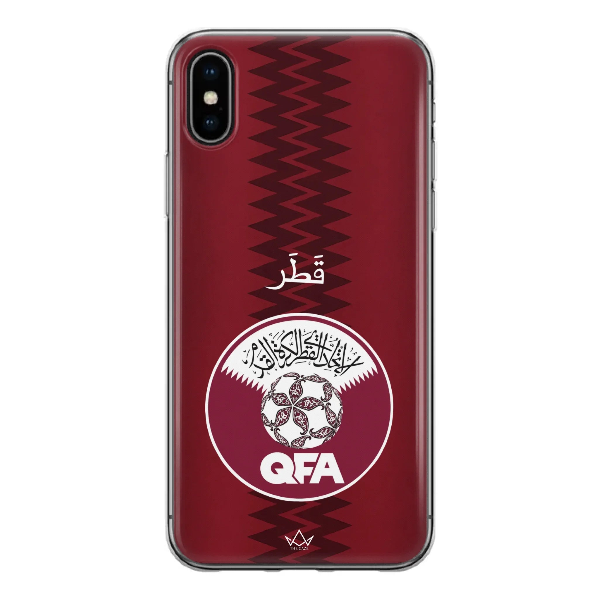 World Cup football phone case - Qatar Home Jersey