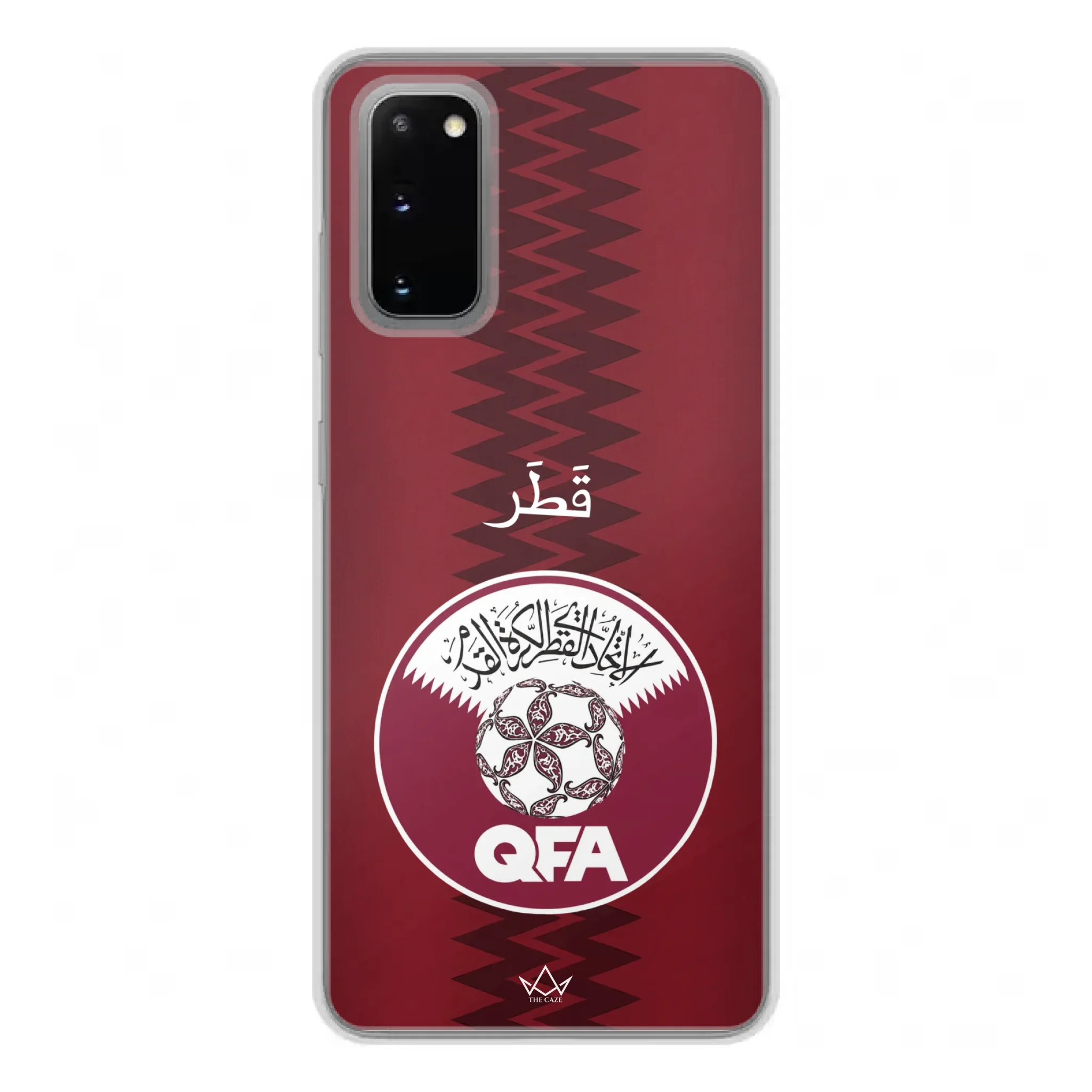 World Cup football phone case - Qatar Home Jersey