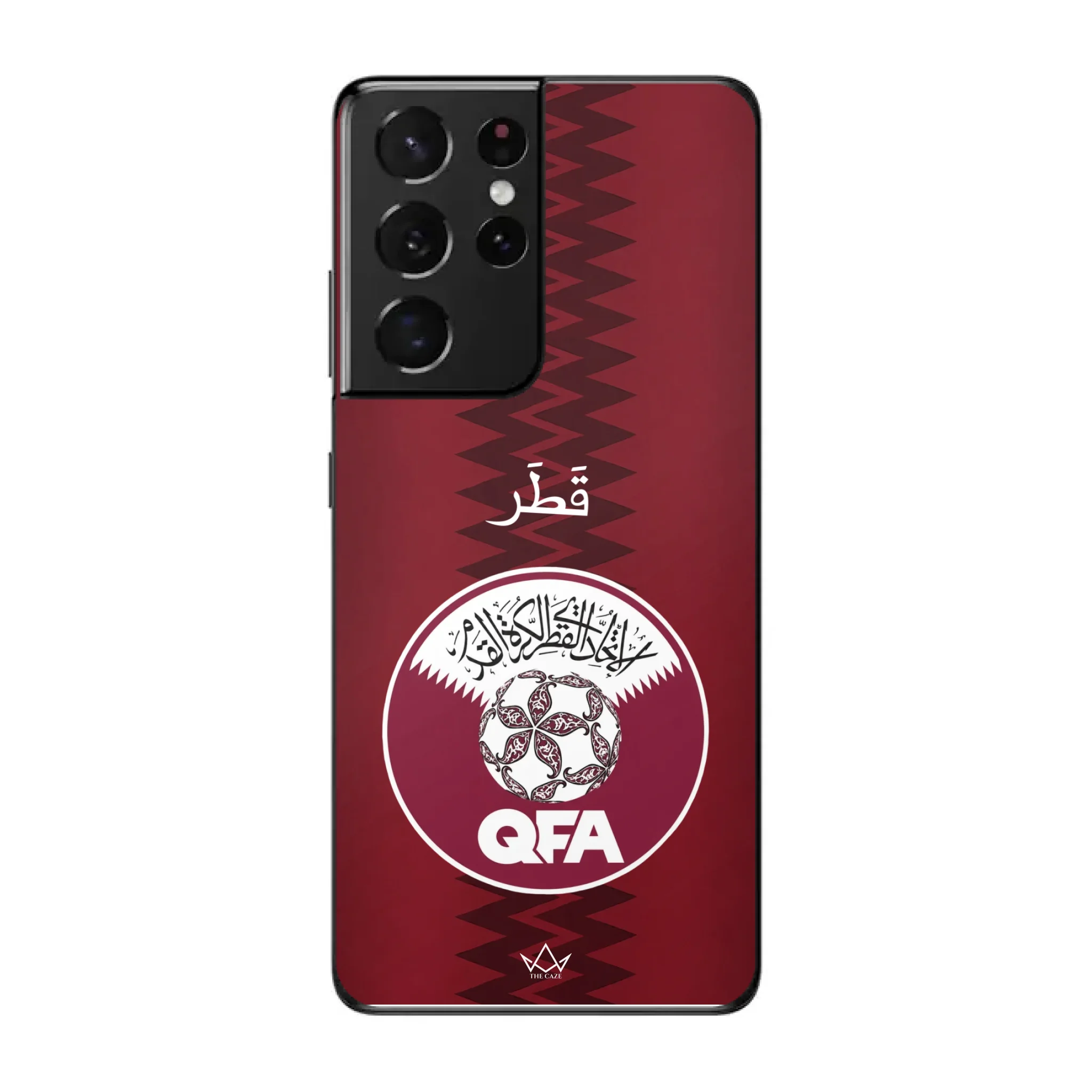 World Cup football phone case - Qatar Home Jersey