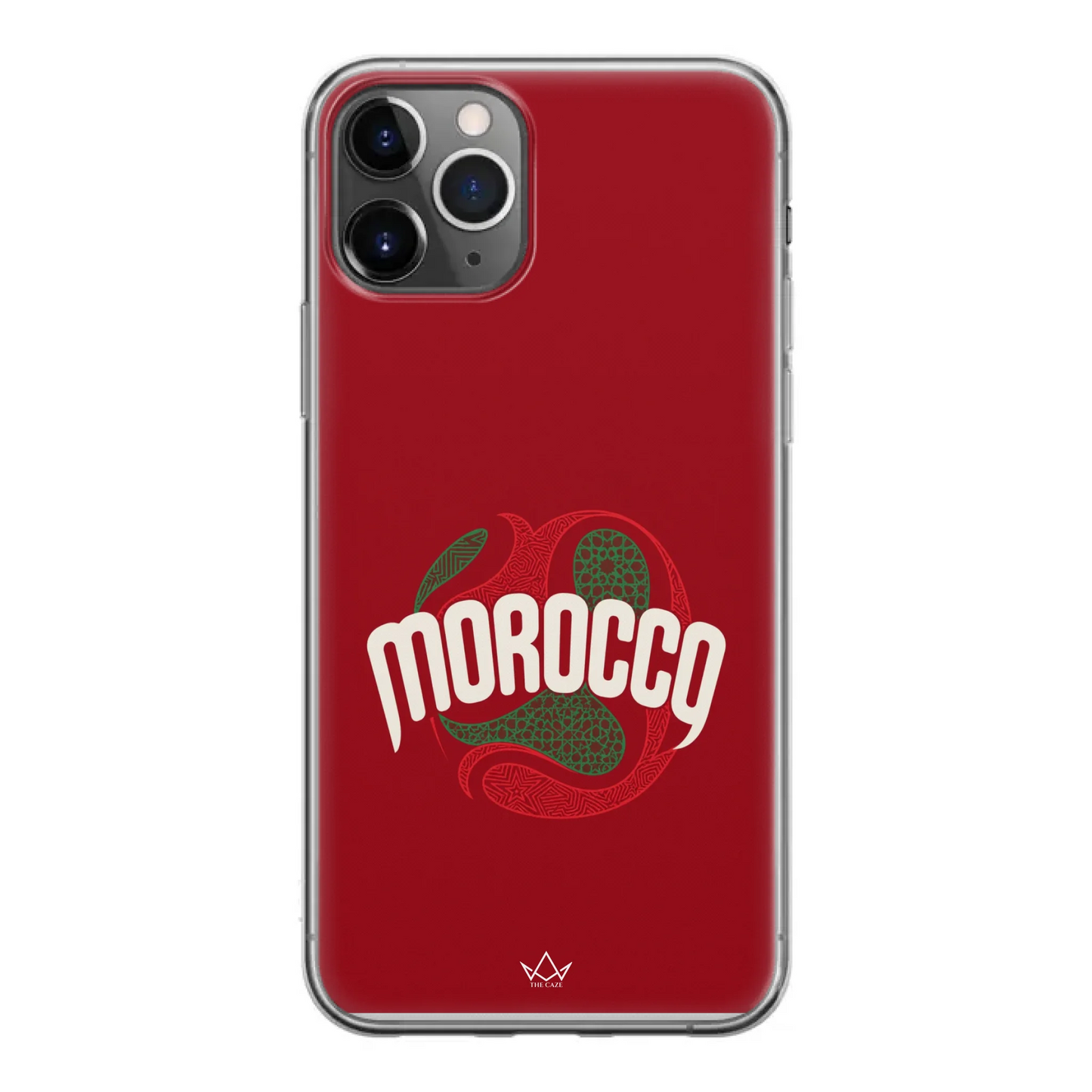 Coque de téléphone inspirée du football marocain