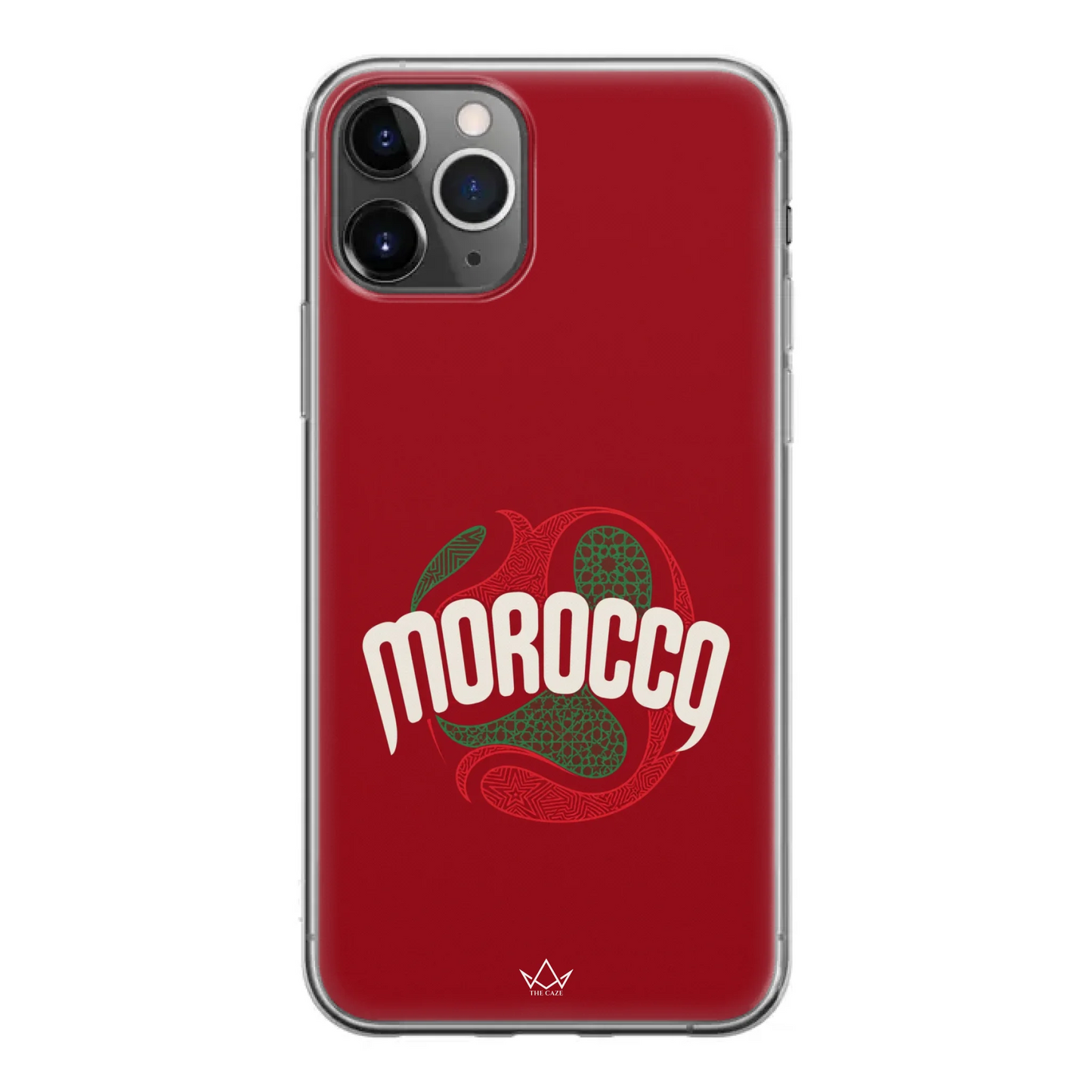 Coque de téléphone inspirée du football marocain