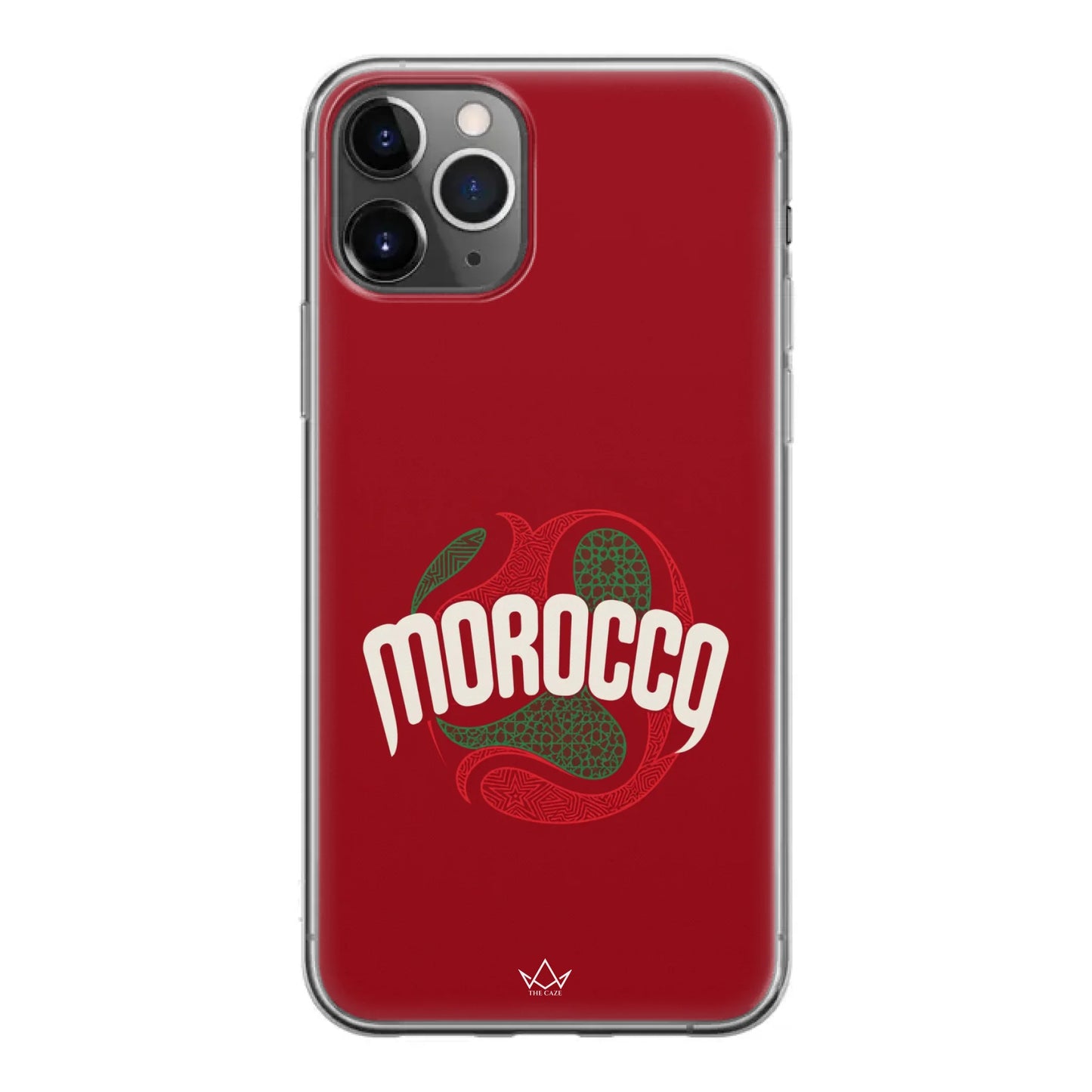 Coque de téléphone inspirée du football marocain