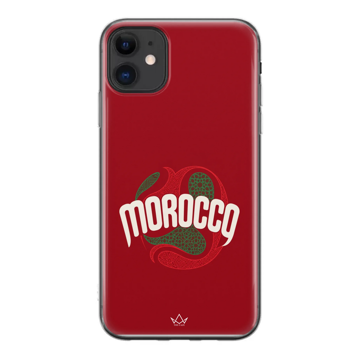 Coque de téléphone inspirée du football marocain