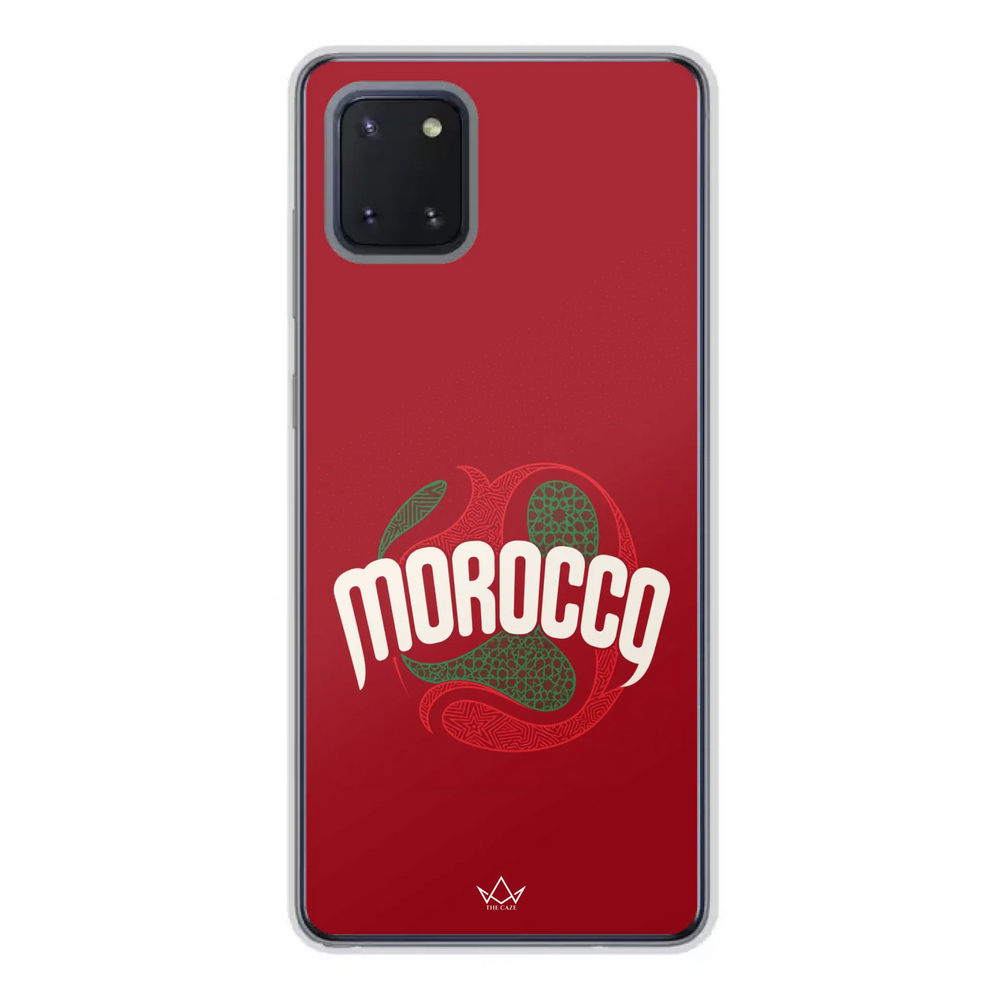 Coque de téléphone inspirée du football marocain