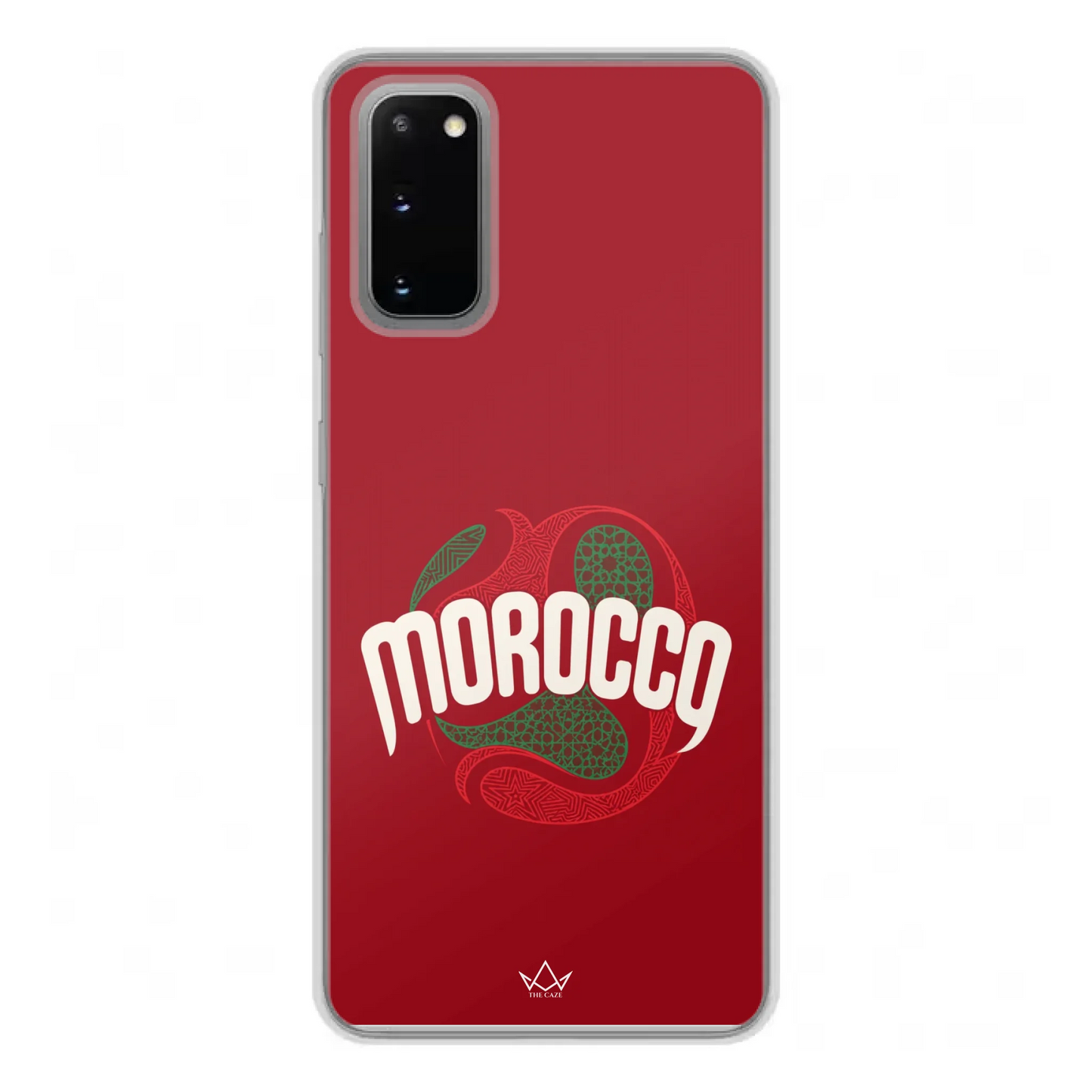 Coque de téléphone inspirée du football marocain