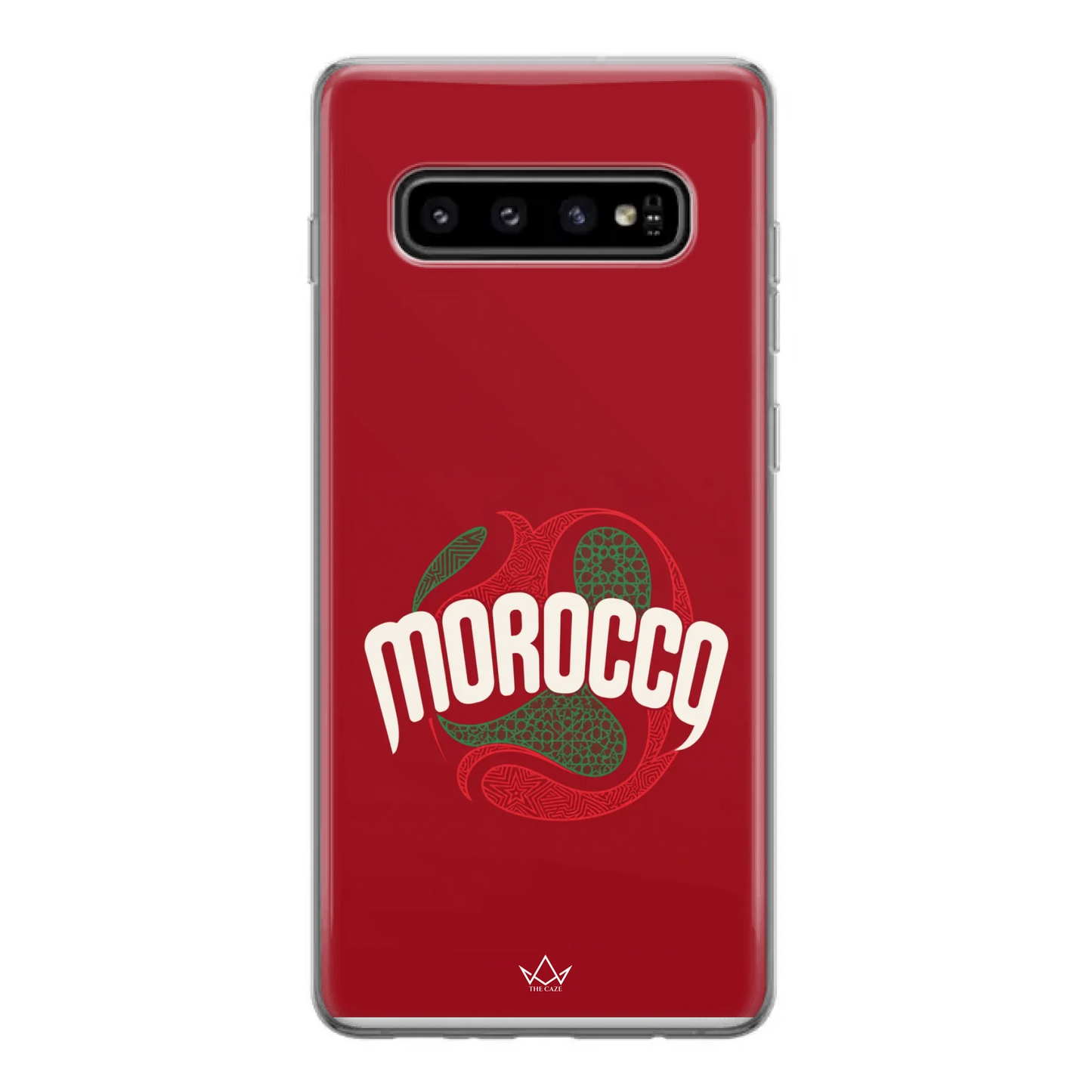 Coque de téléphone inspirée du football marocain