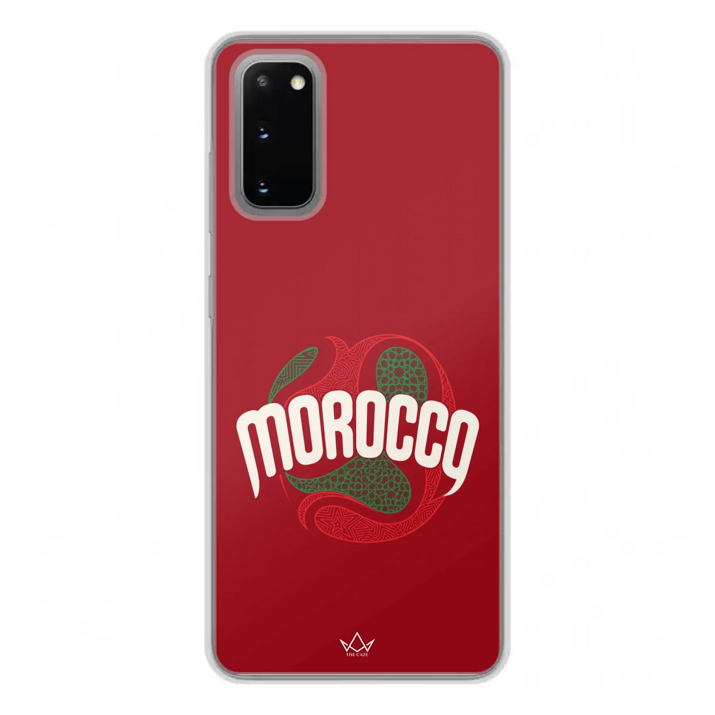 Coque de téléphone inspirée du football marocain