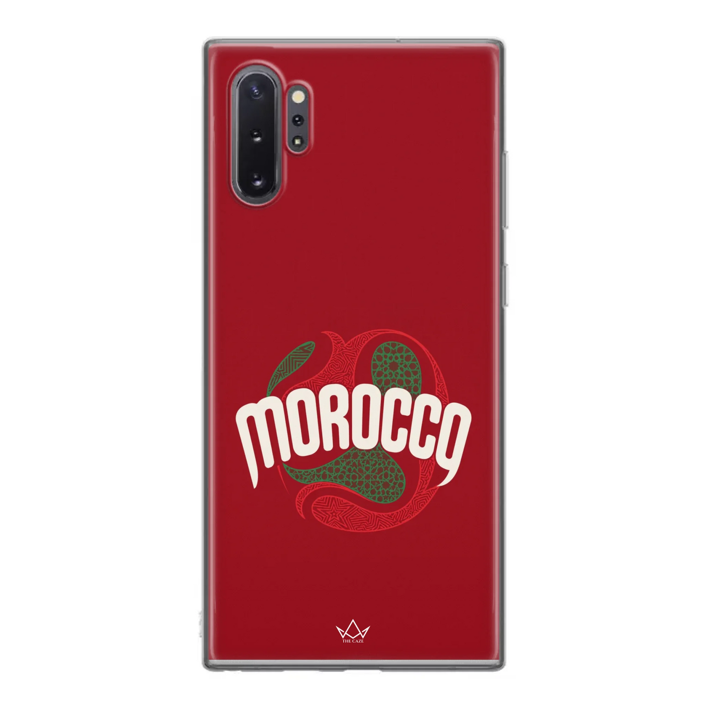 Coque de téléphone inspirée du football marocain