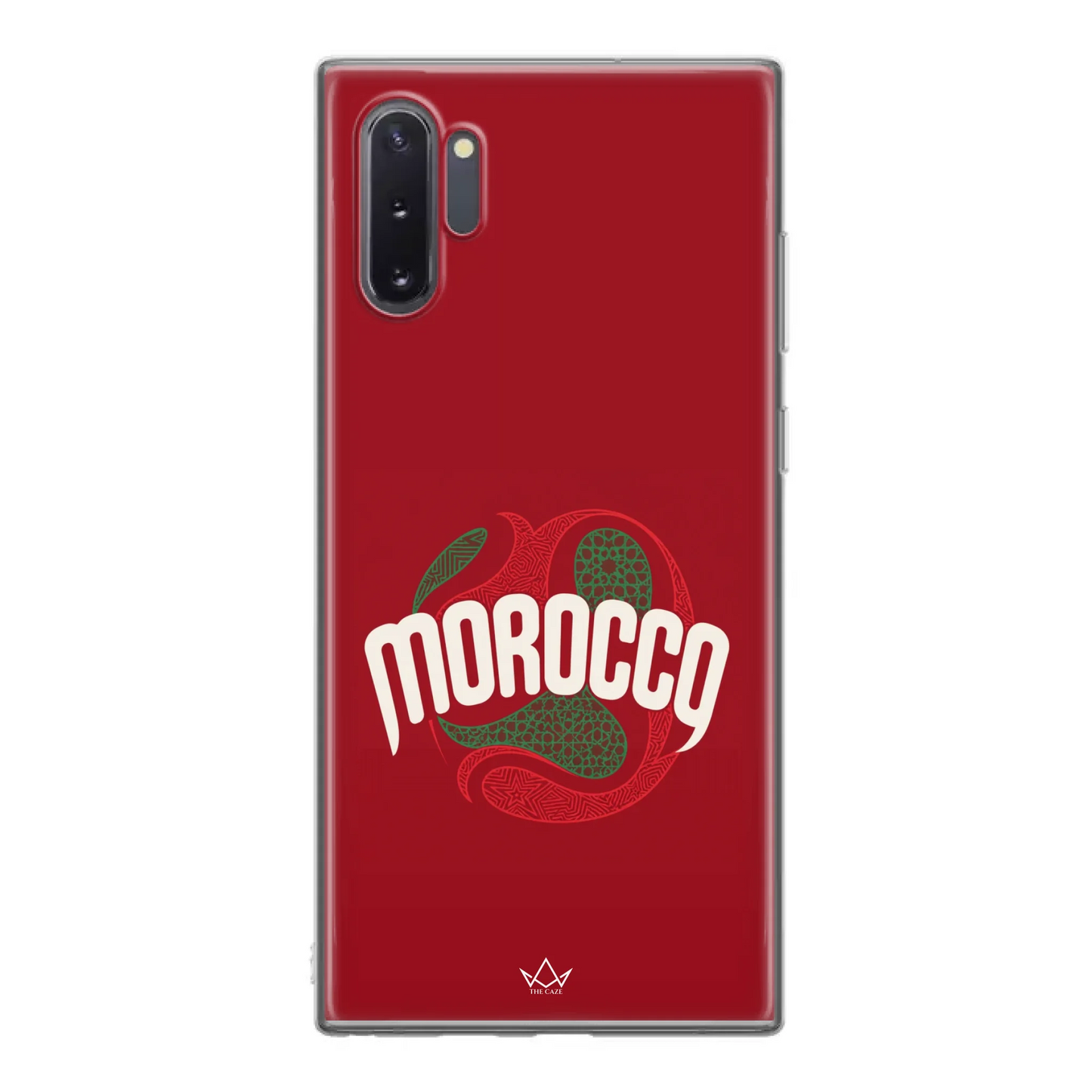 Coque de téléphone inspirée du football marocain