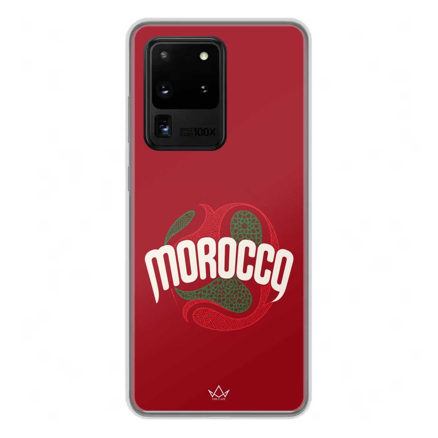 Coque de téléphone inspirée du football marocain