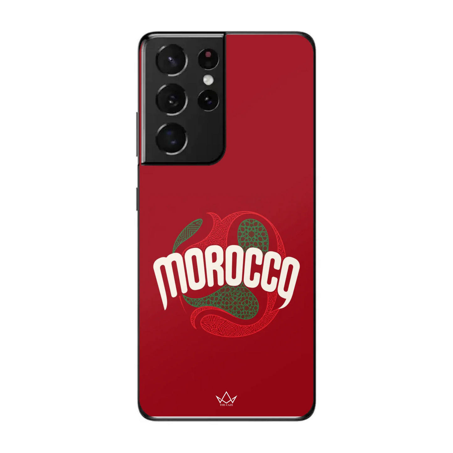 Coque de téléphone inspirée du football marocain
