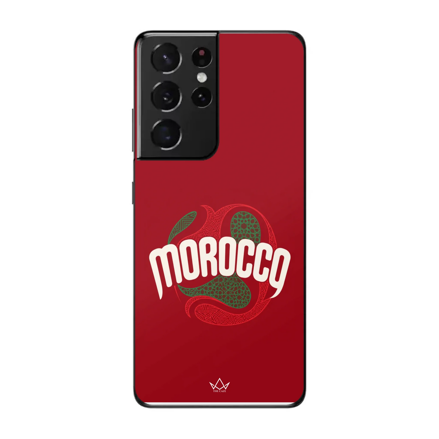 Coque de téléphone inspirée du football marocain