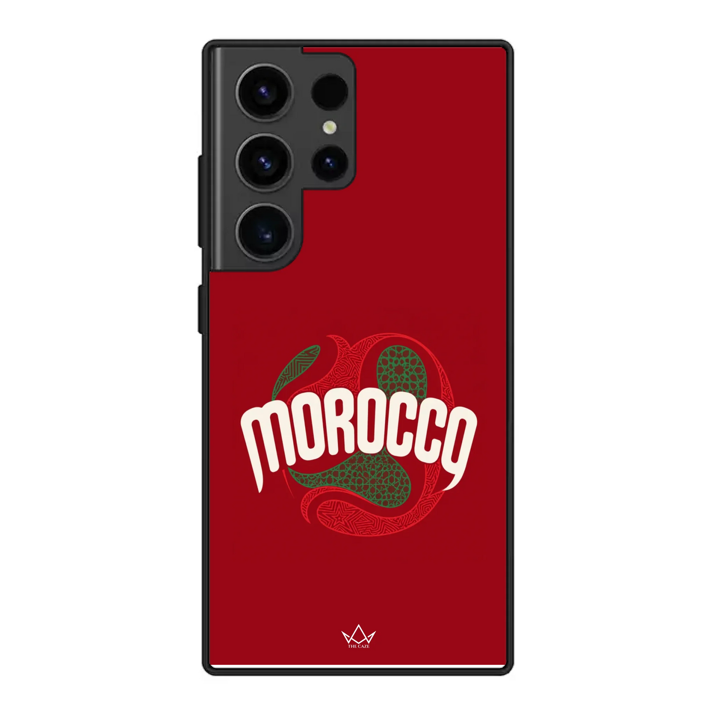 Coque de téléphone inspirée du football marocain