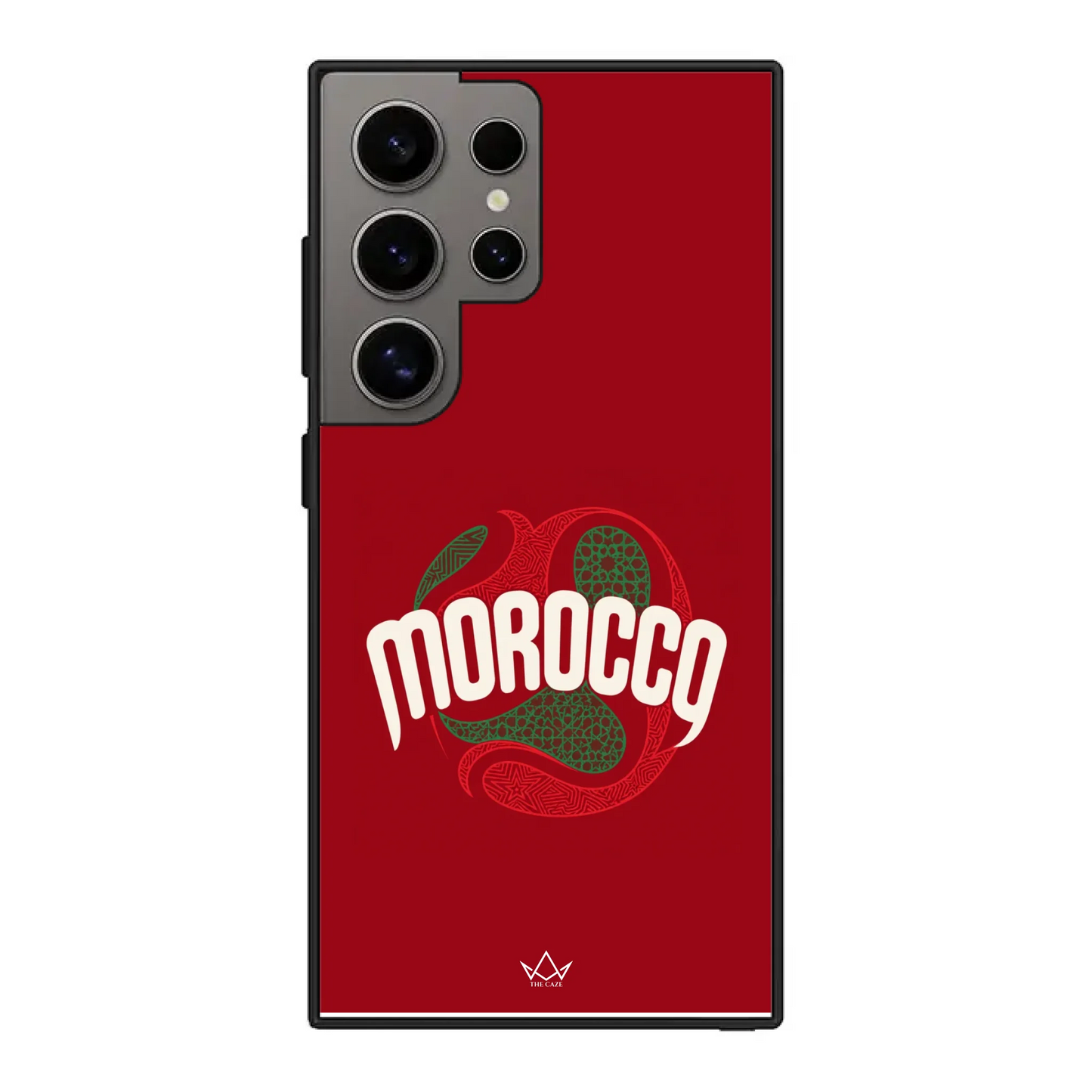 Coque de téléphone inspirée du football marocain