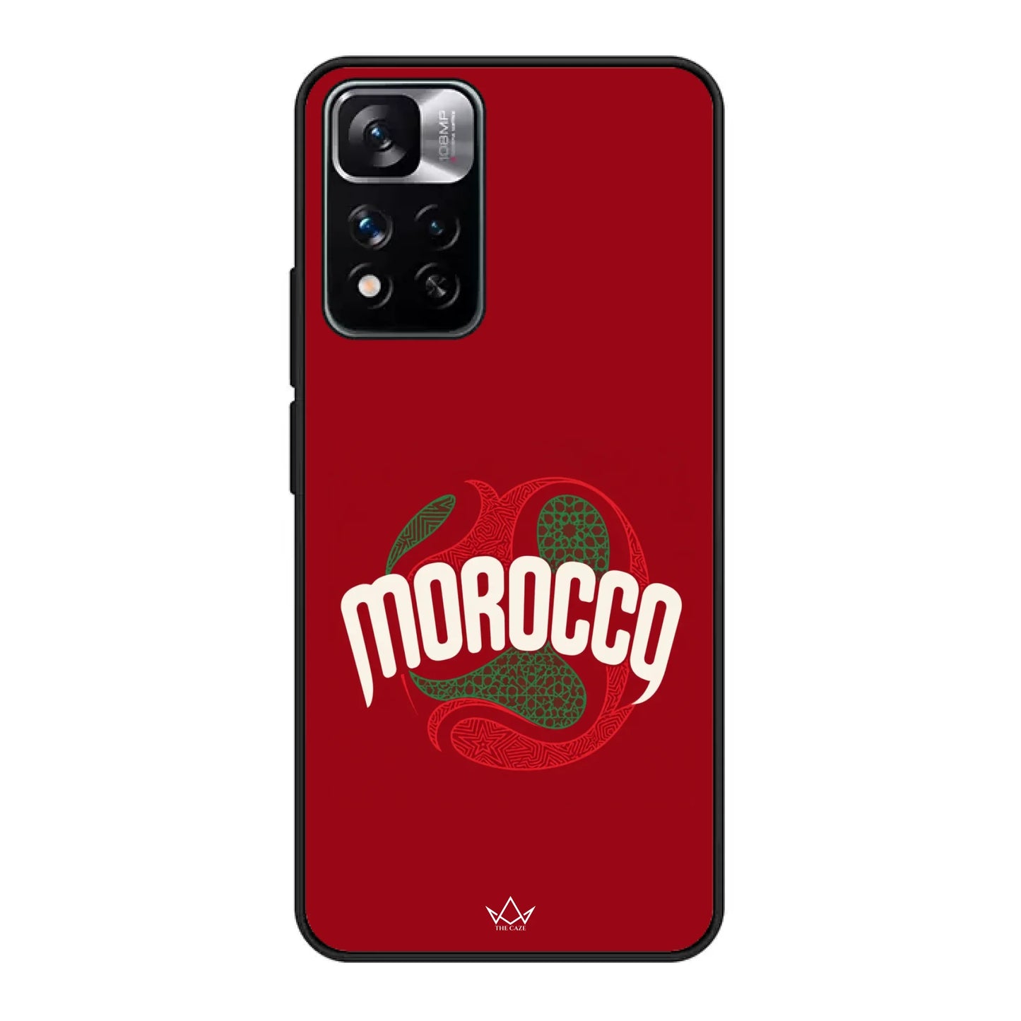 Coque de téléphone inspirée du football marocain