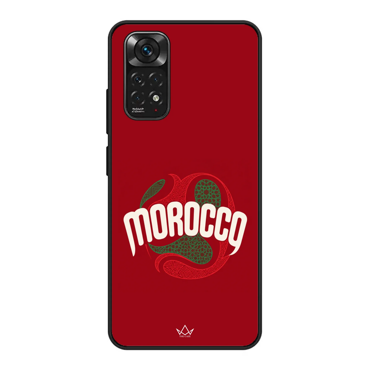 Coque de téléphone inspirée du football marocain