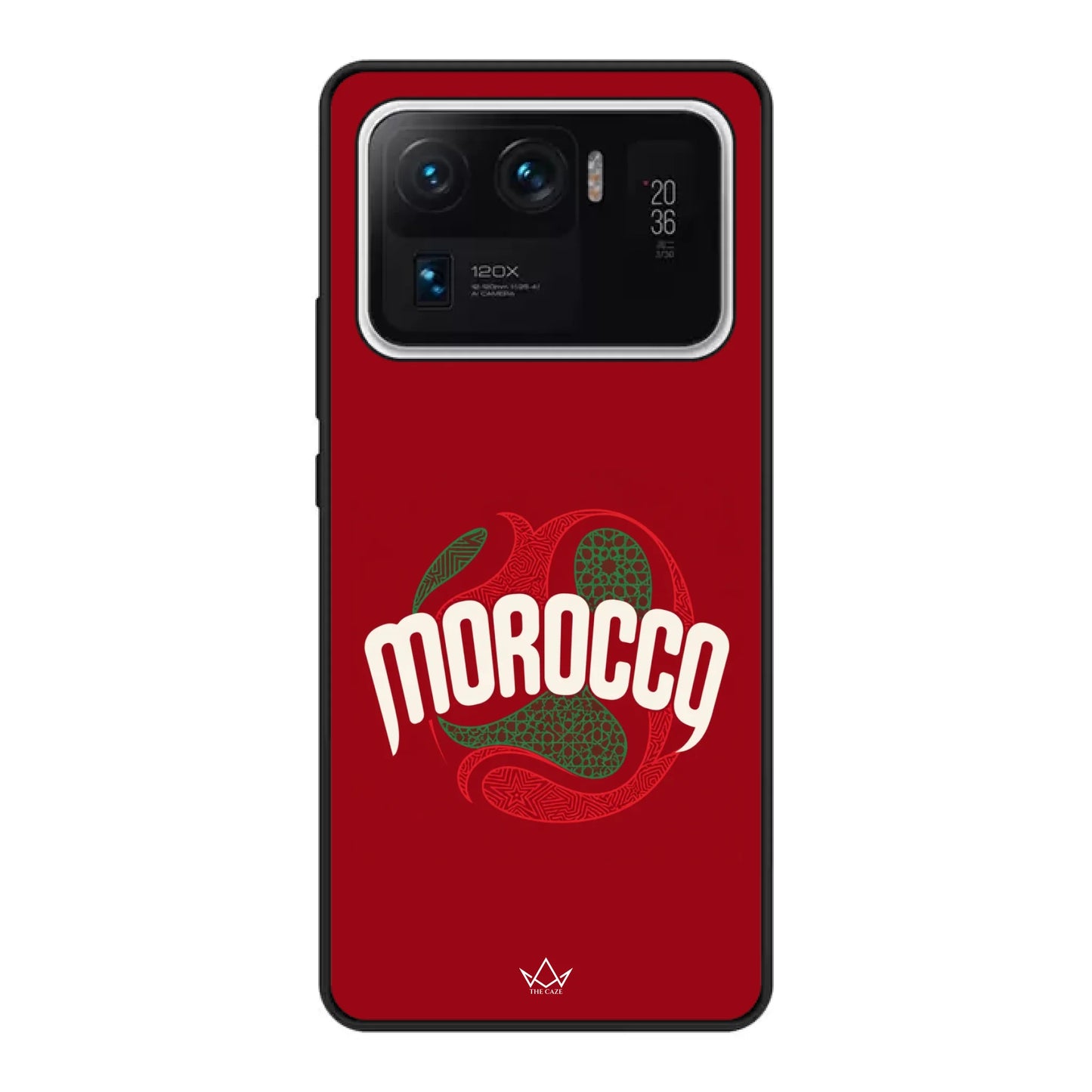 Coque de téléphone inspirée du football marocain
