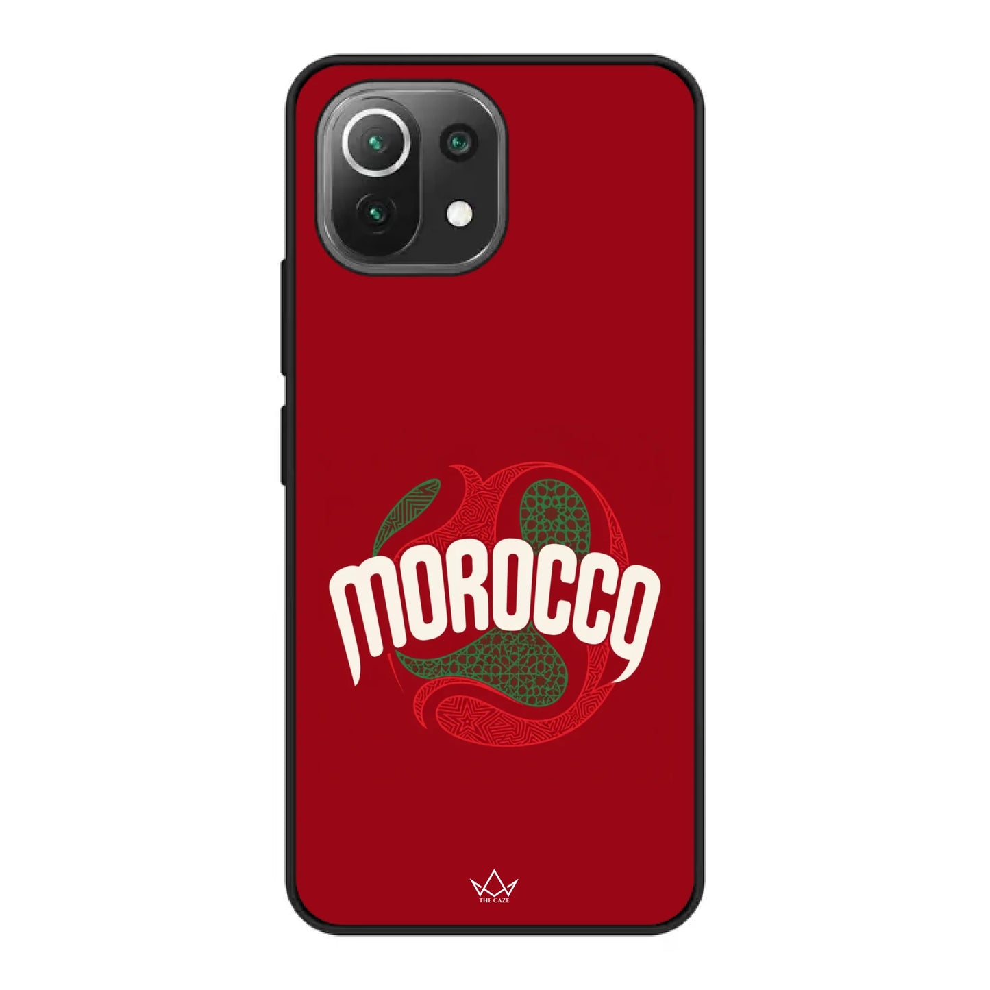 Coque de téléphone inspirée du football marocain