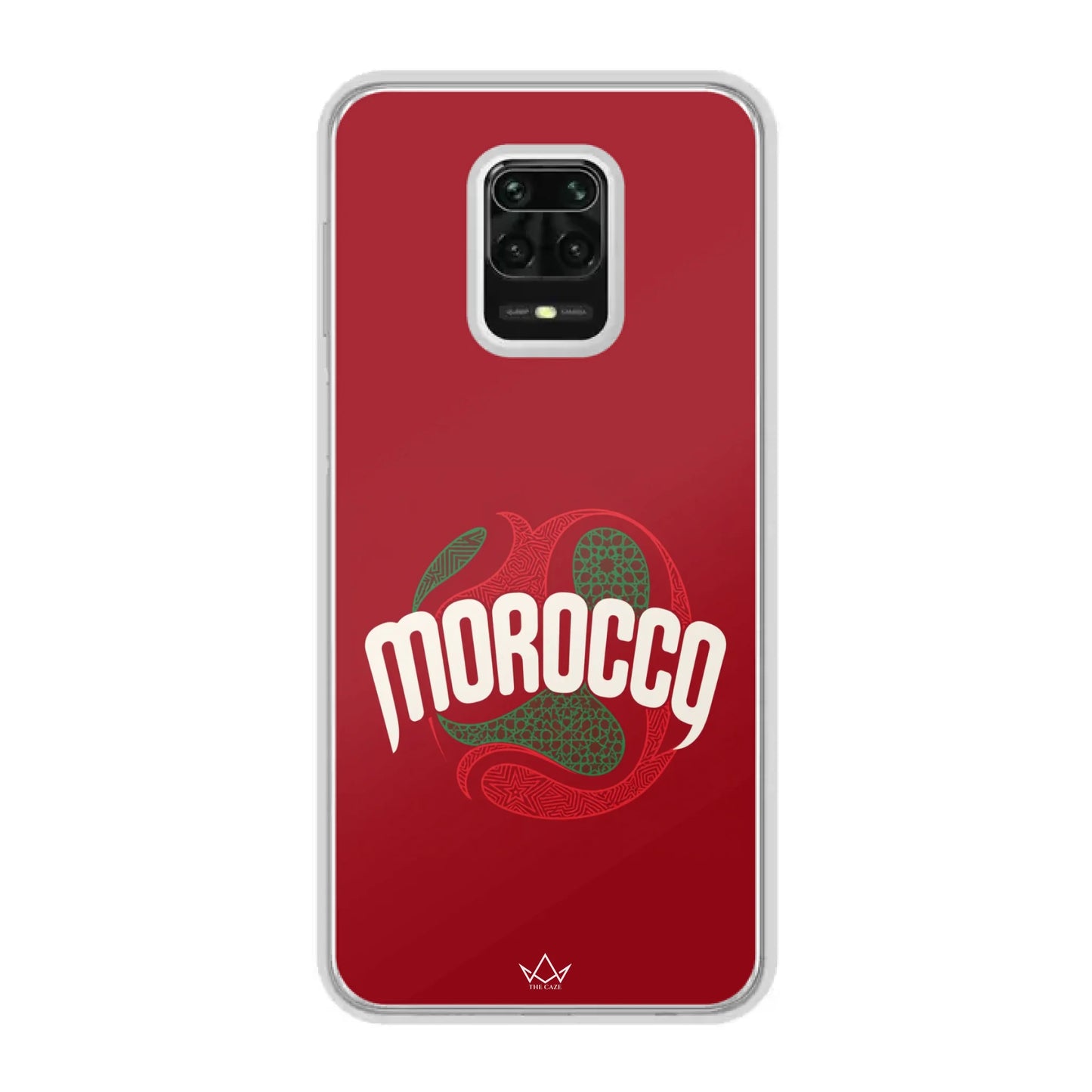 Coque de téléphone inspirée du football marocain