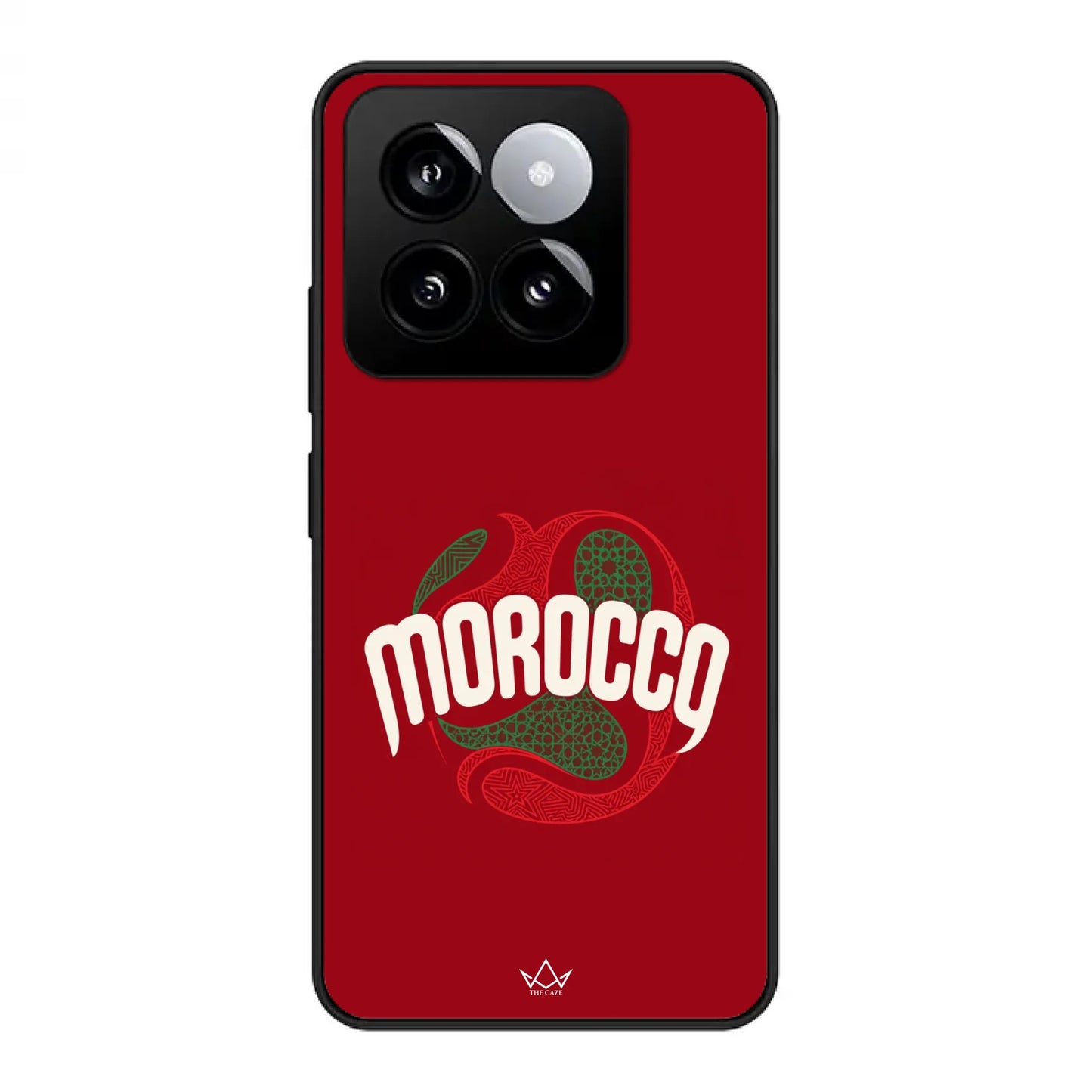 Coque de téléphone inspirée du football marocain