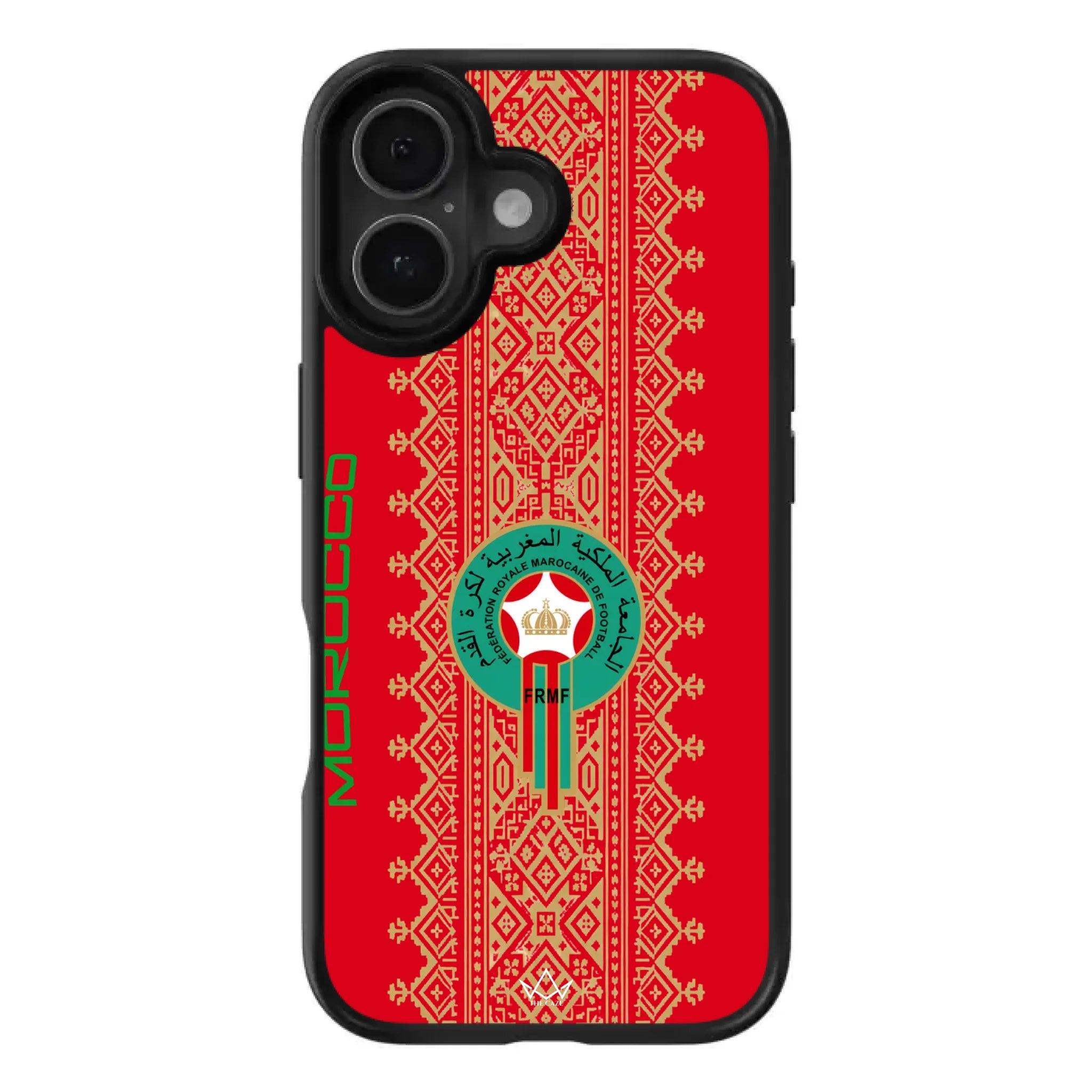 World Cup football phone case  logo pattern - Morocco
