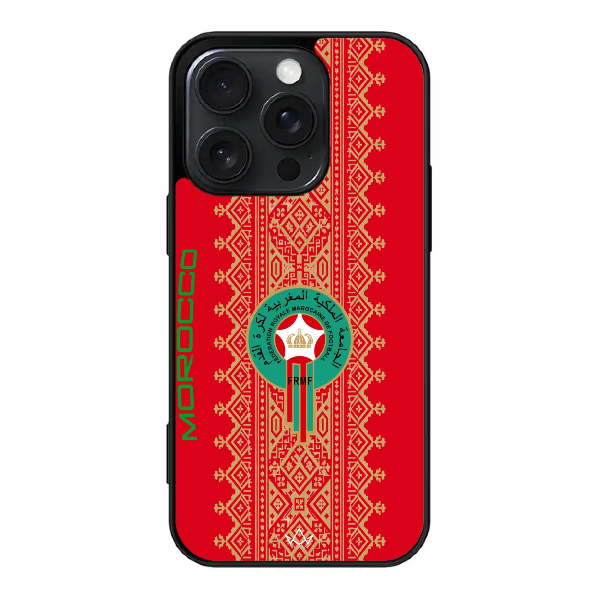 World Cup football phone case  logo pattern - Morocco