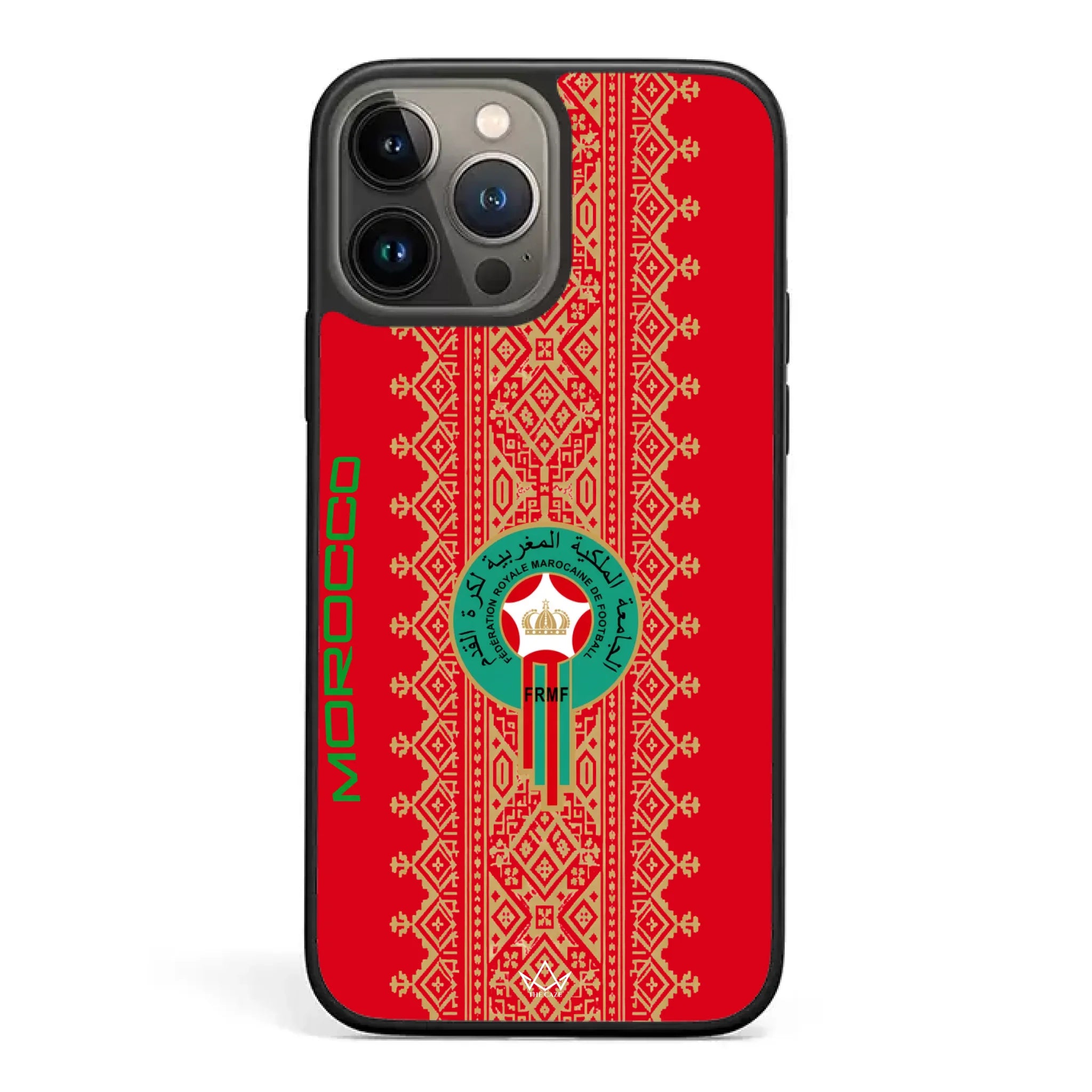World Cup football phone case  logo pattern - Morocco