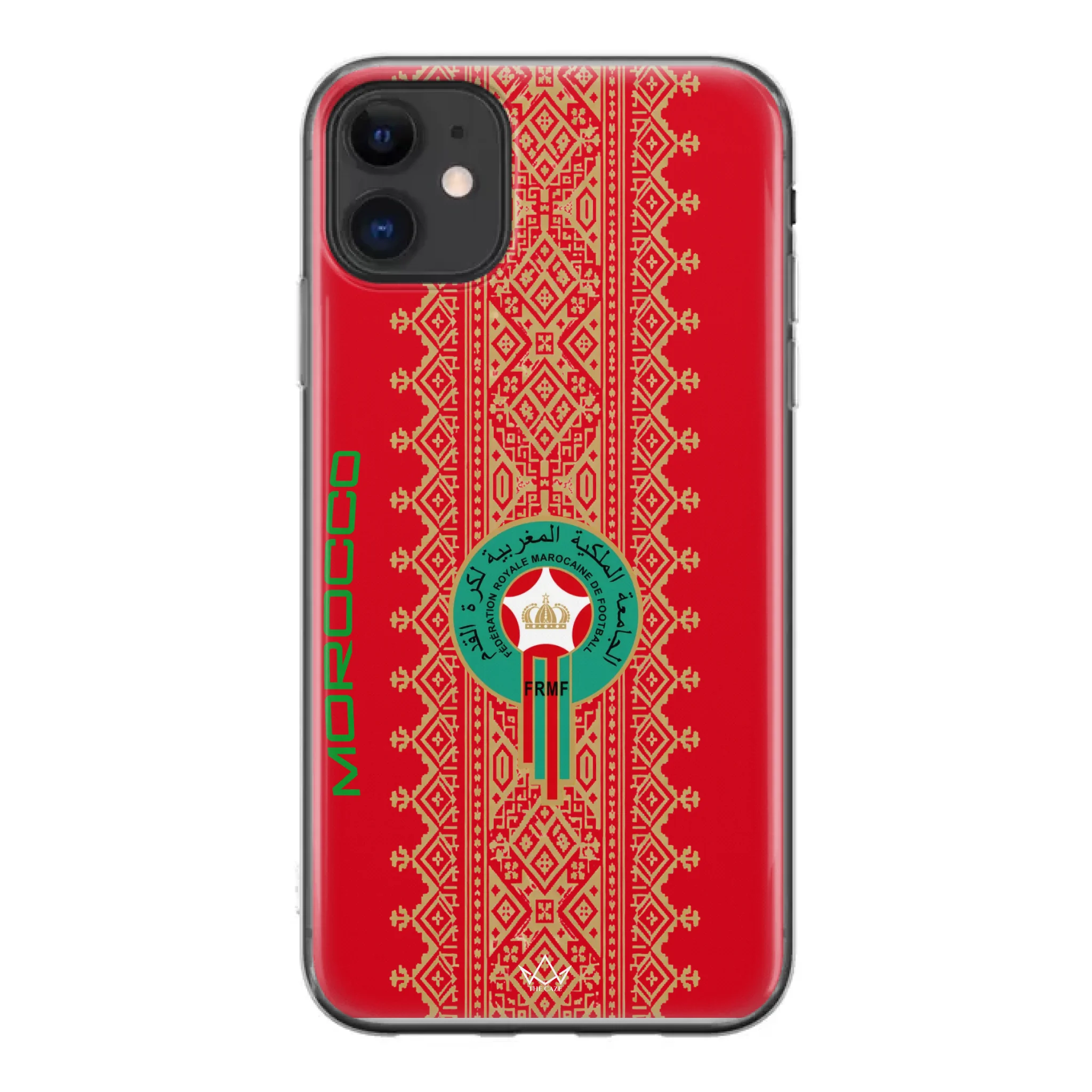 World Cup football phone case  logo pattern - Morocco