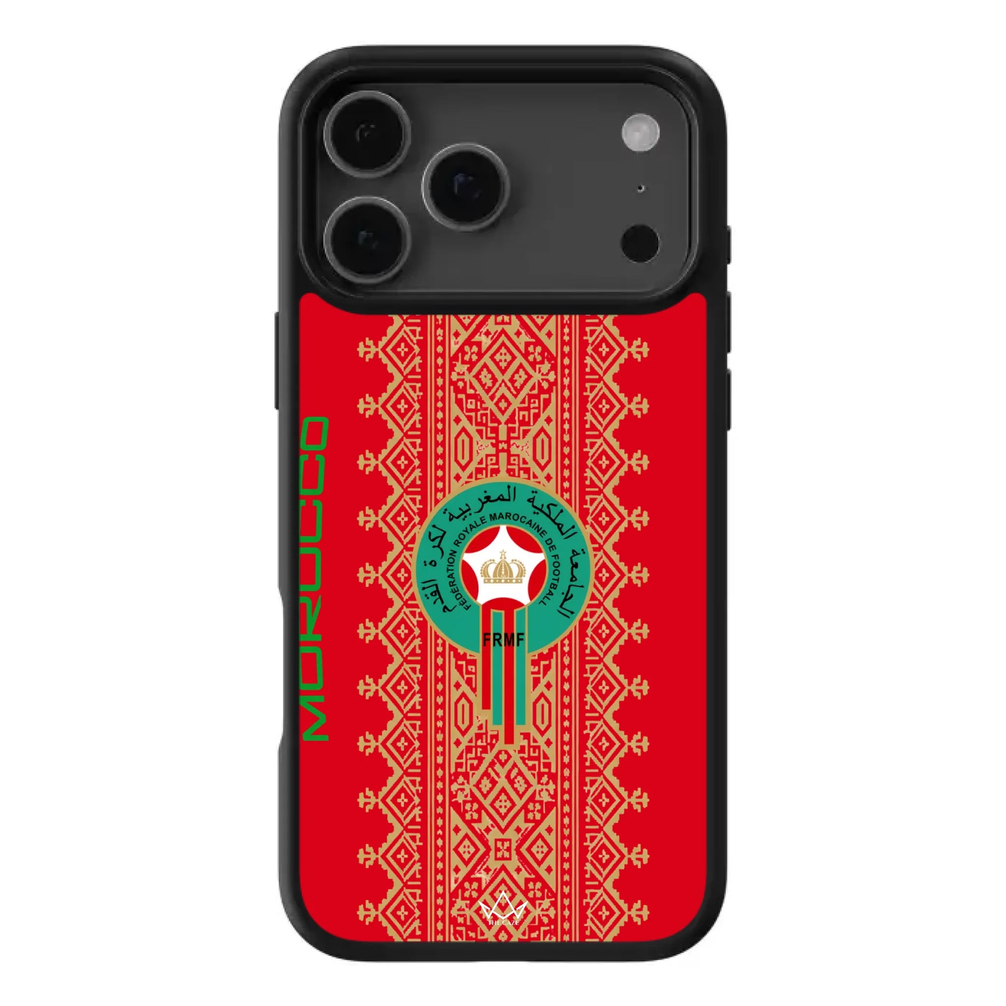 World Cup football phone case  logo pattern - Morocco
