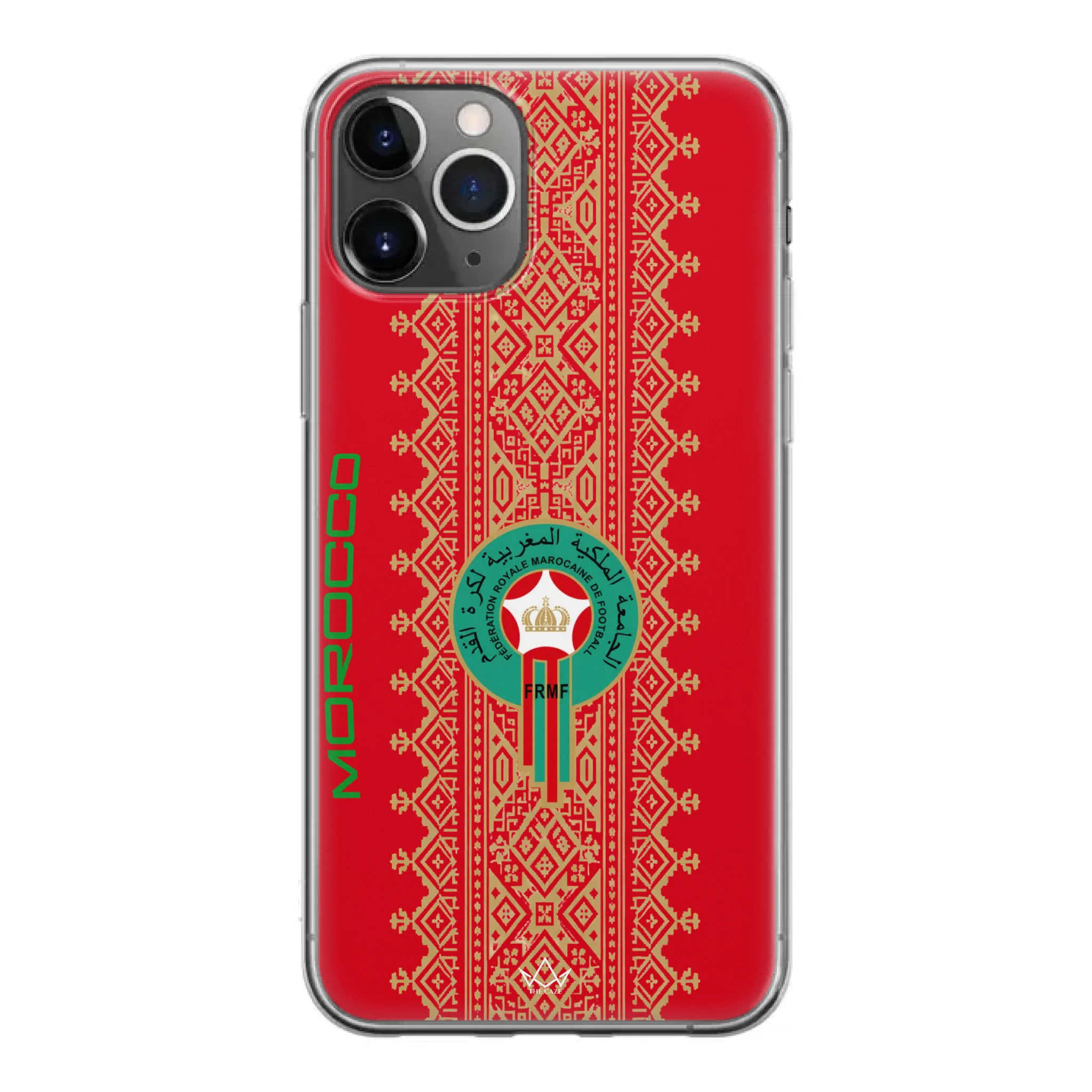 World Cup football phone case  logo pattern - Morocco