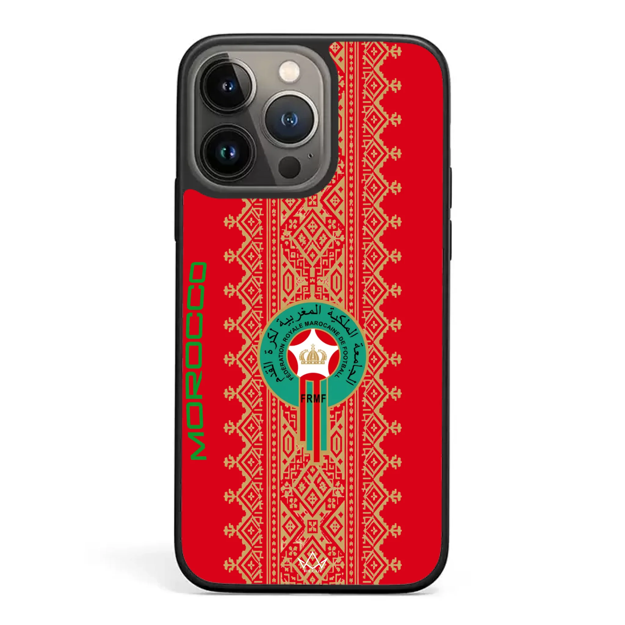 World Cup football phone case  logo pattern - Morocco