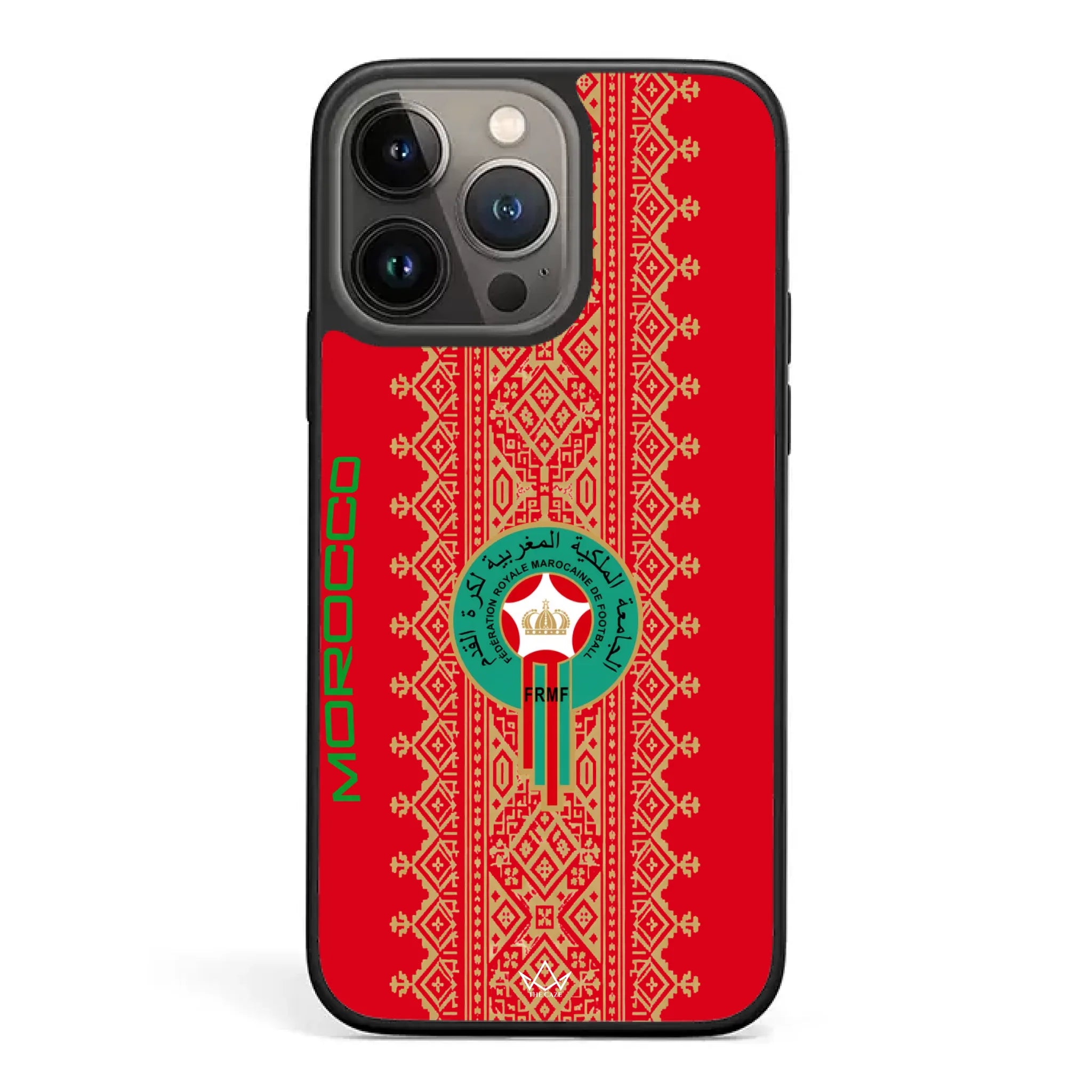 World Cup football phone case  logo pattern - Morocco