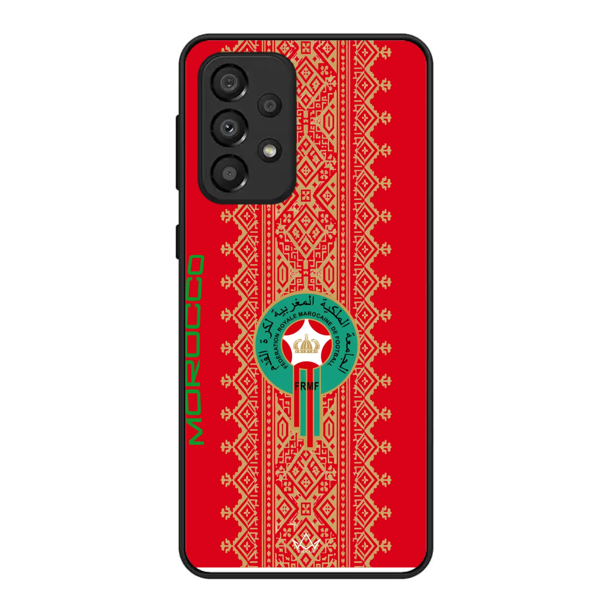 World Cup football phone case  logo pattern - Morocco