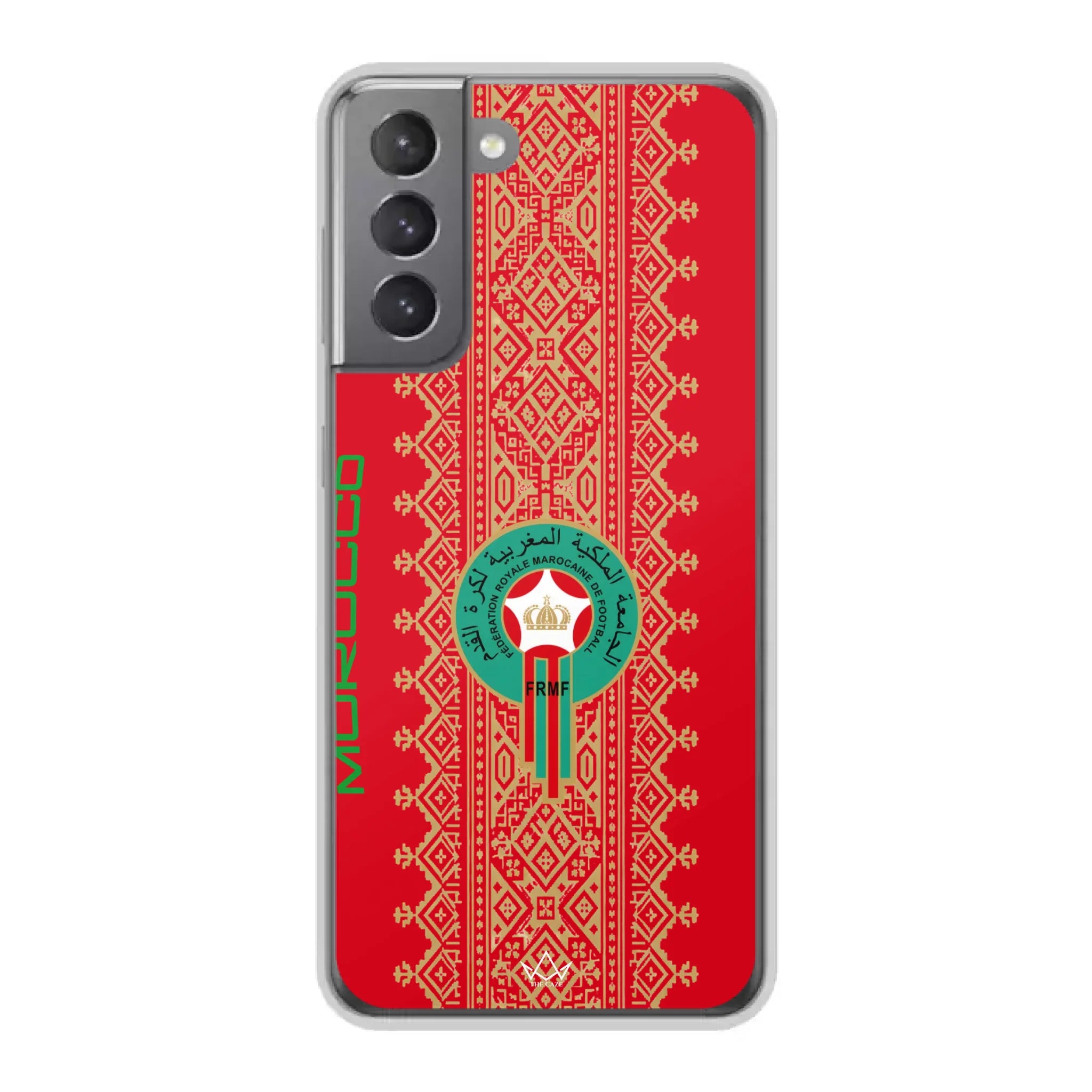 World Cup football phone case  logo pattern - Morocco