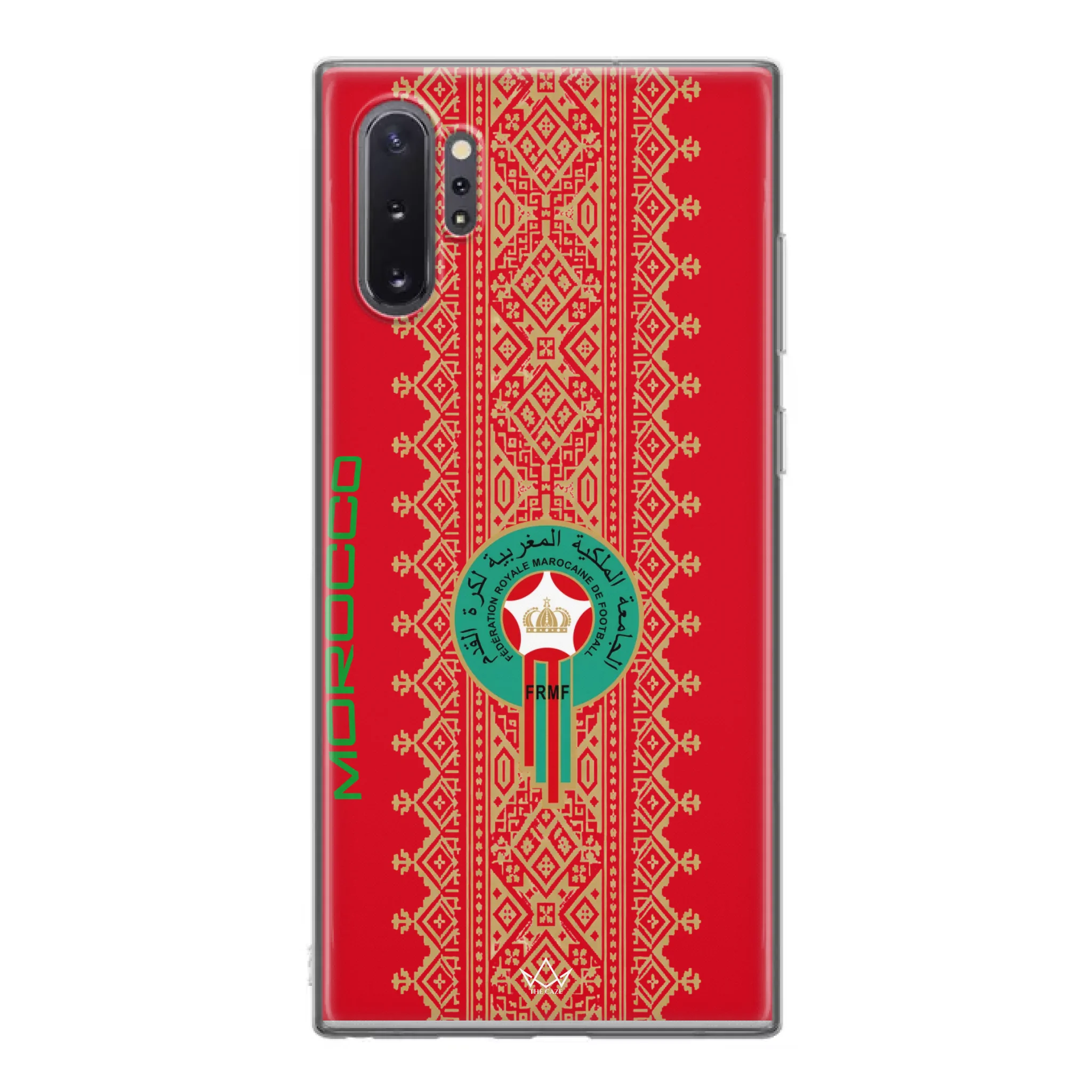 World Cup football phone case  logo pattern - Morocco