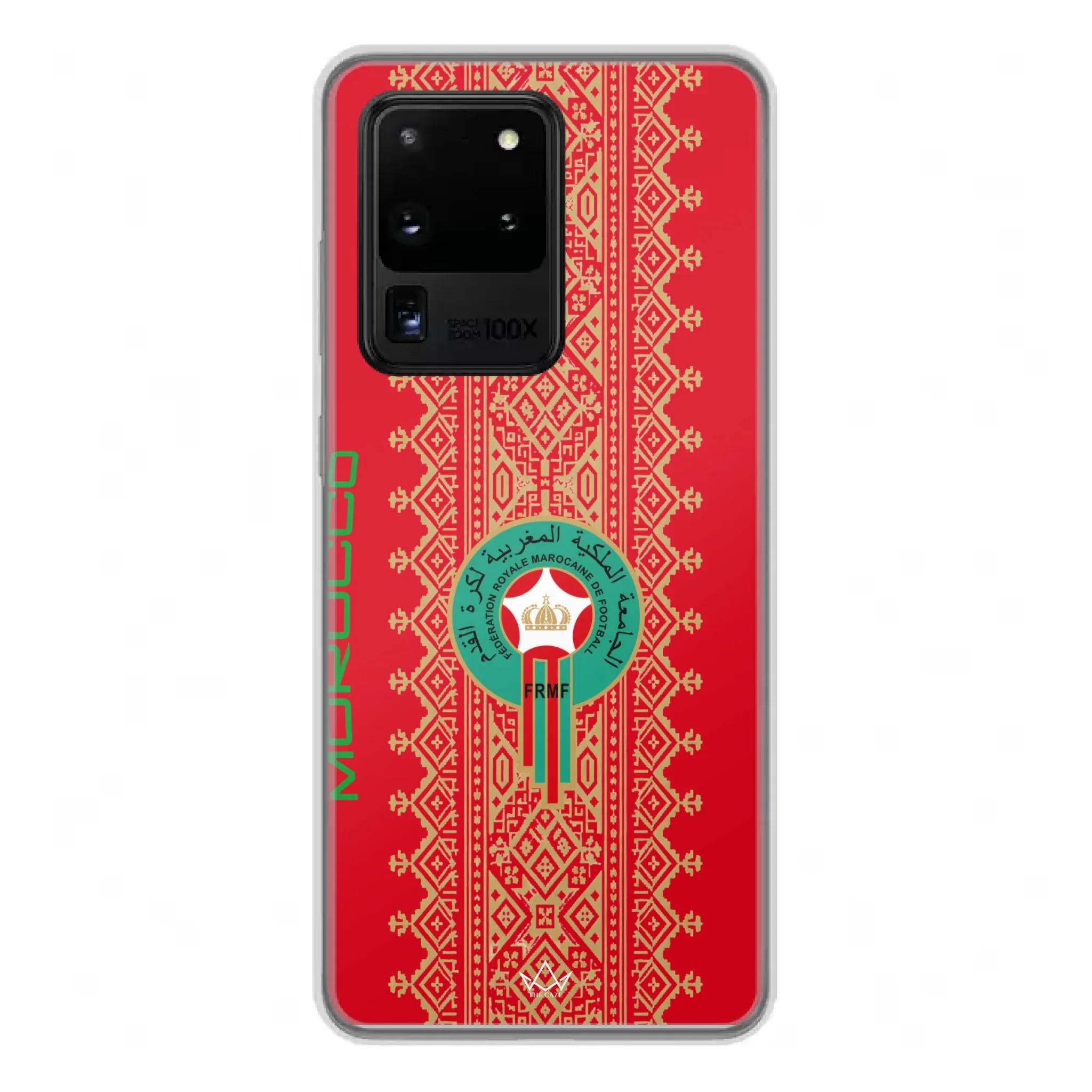 World Cup football phone case  logo pattern - Morocco