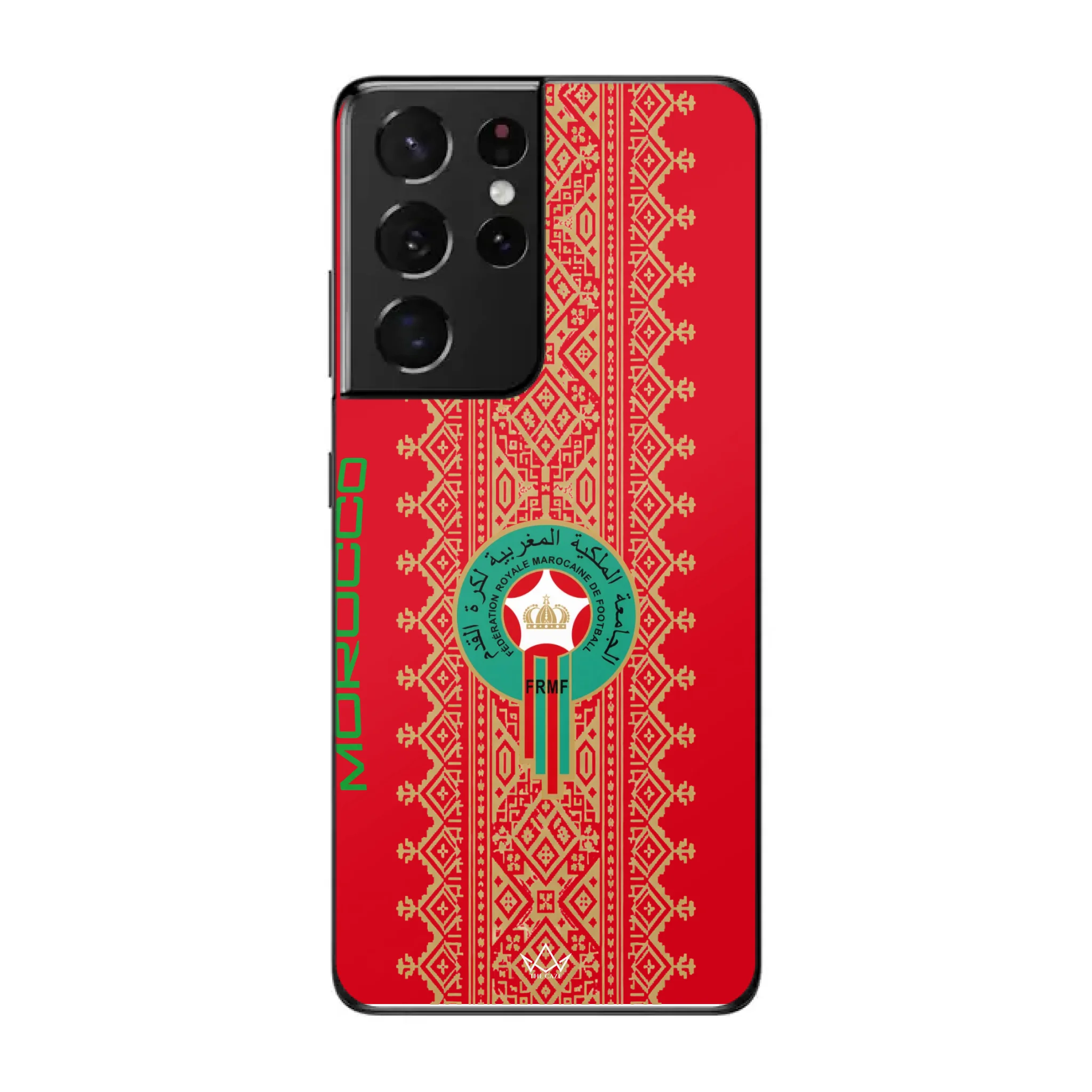 World Cup football phone case  logo pattern - Morocco