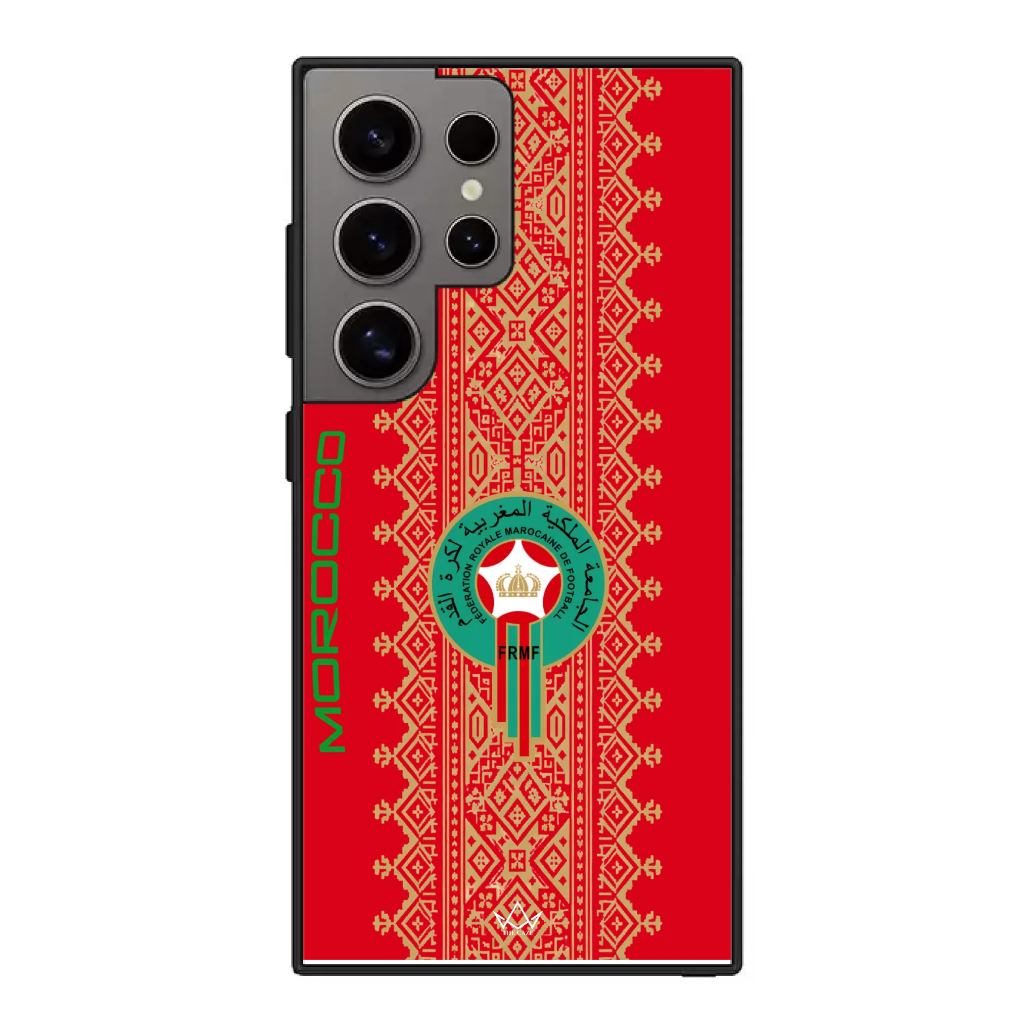 World Cup football phone case  logo pattern - Morocco