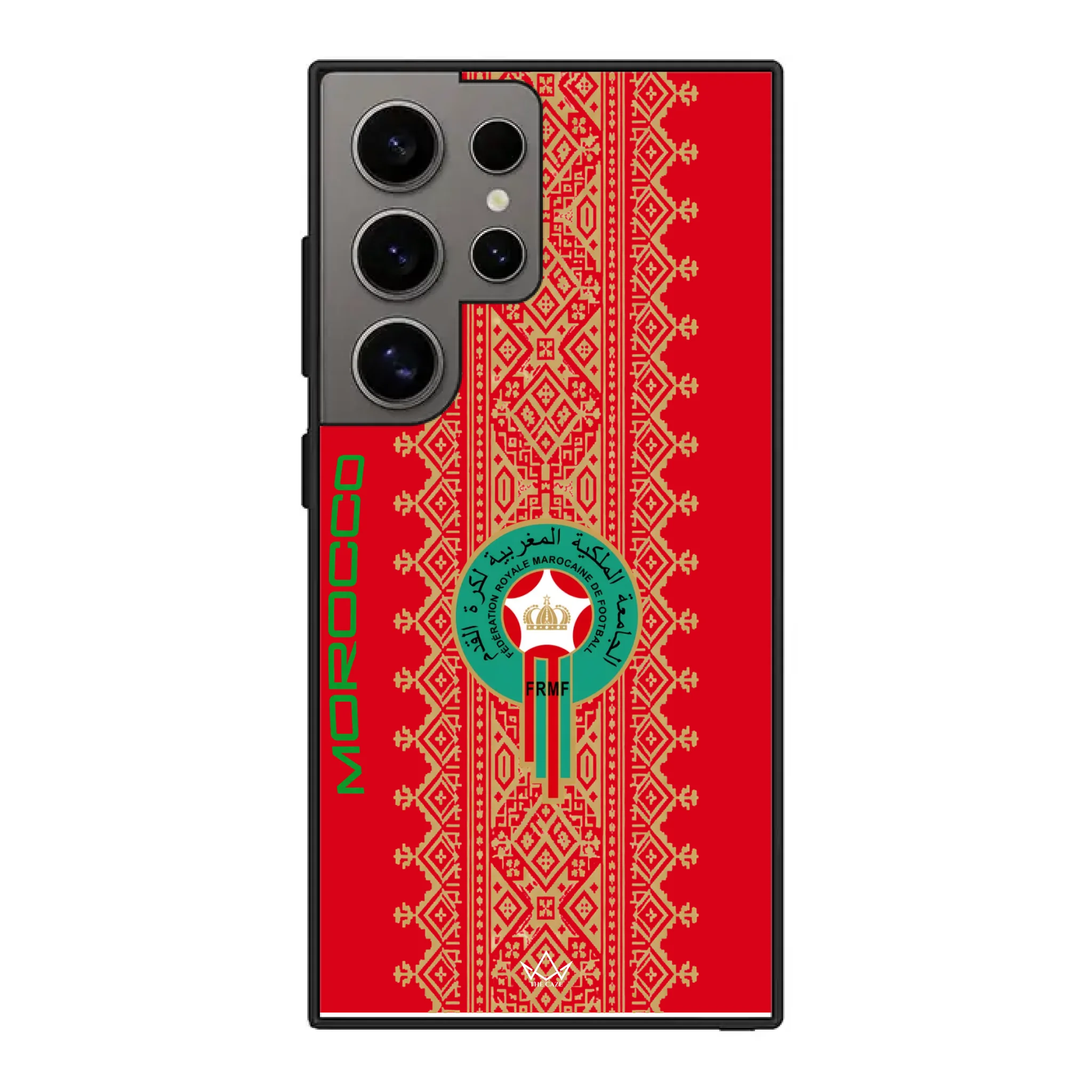 World Cup football phone case  logo pattern - Morocco