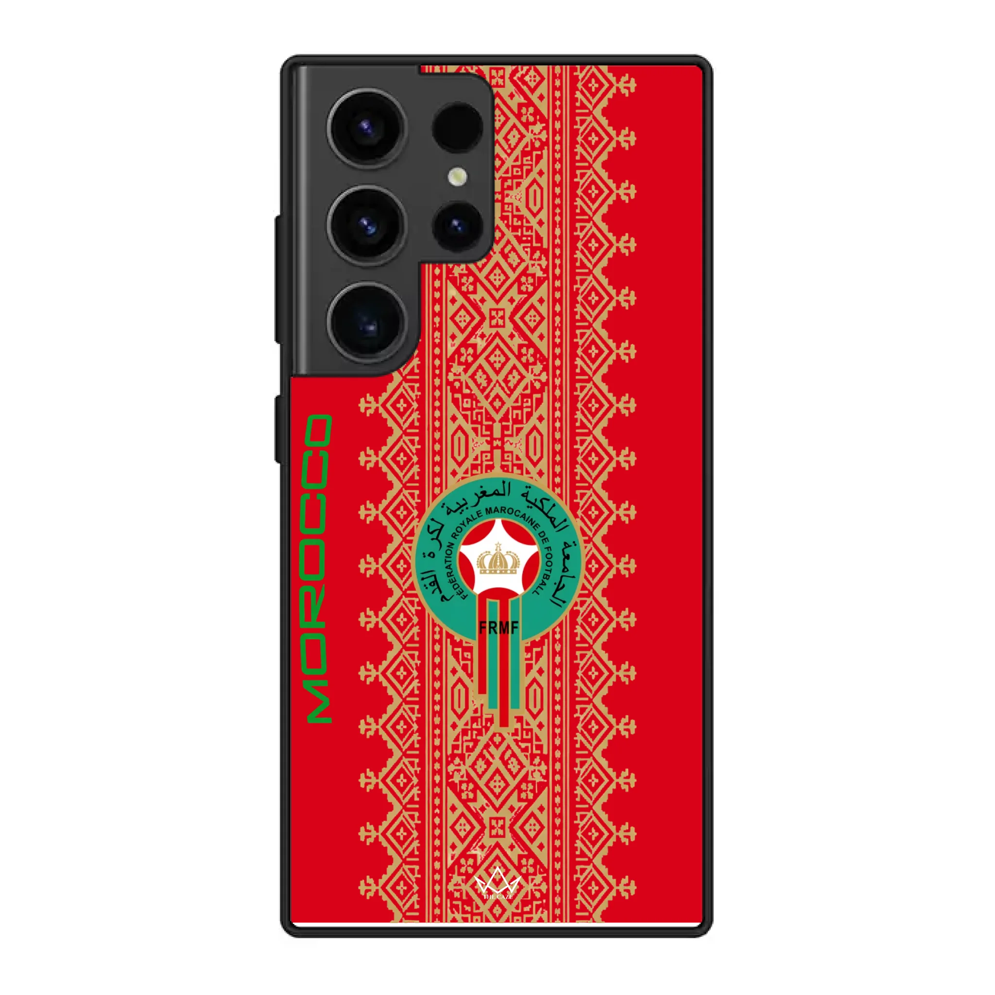World Cup football phone case  logo pattern - Morocco
