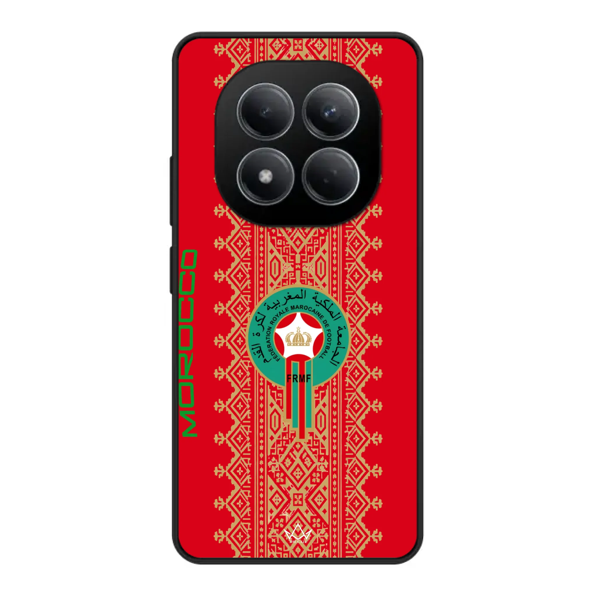 World Cup football phone case  logo pattern - Morocco