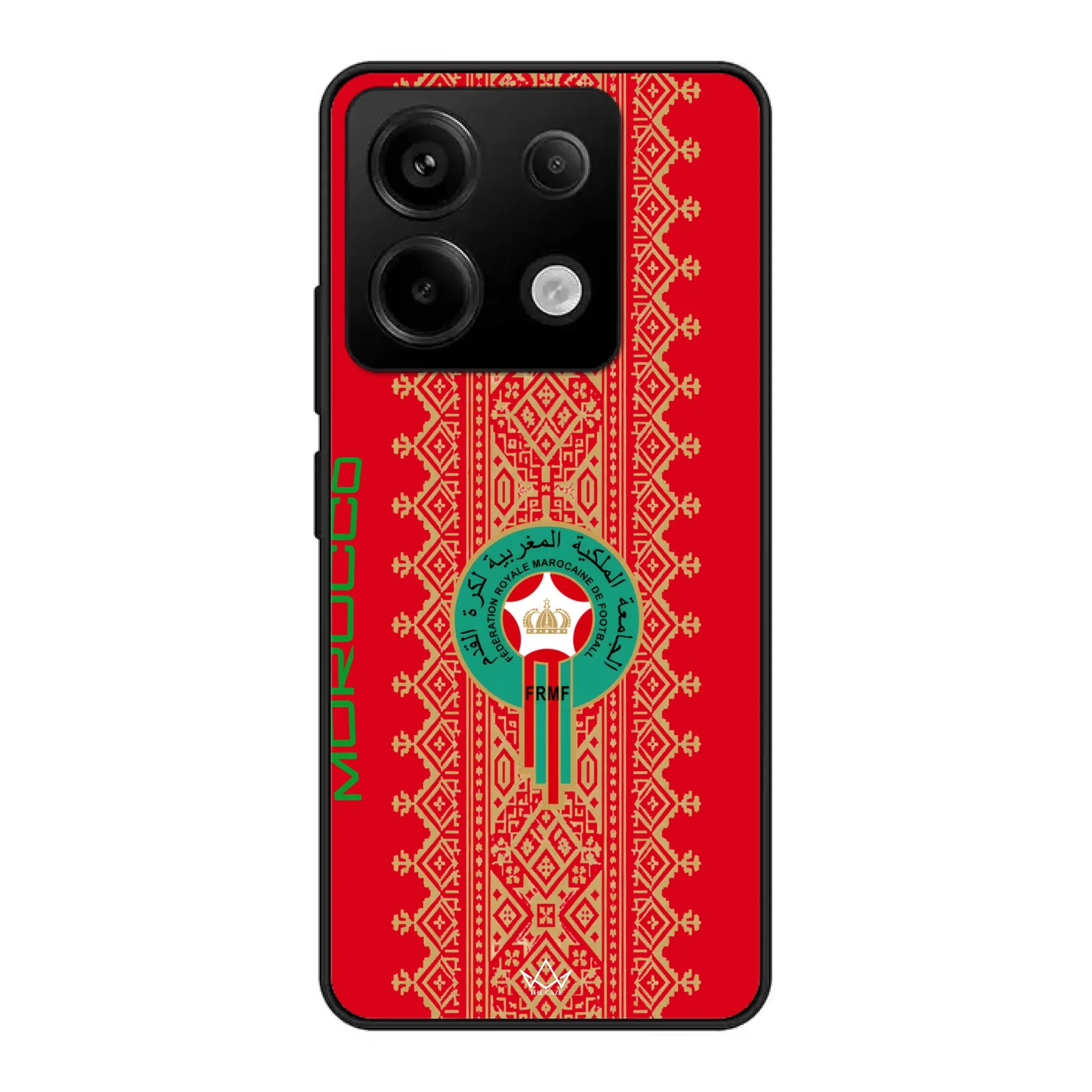 World Cup football phone case  logo pattern - Morocco