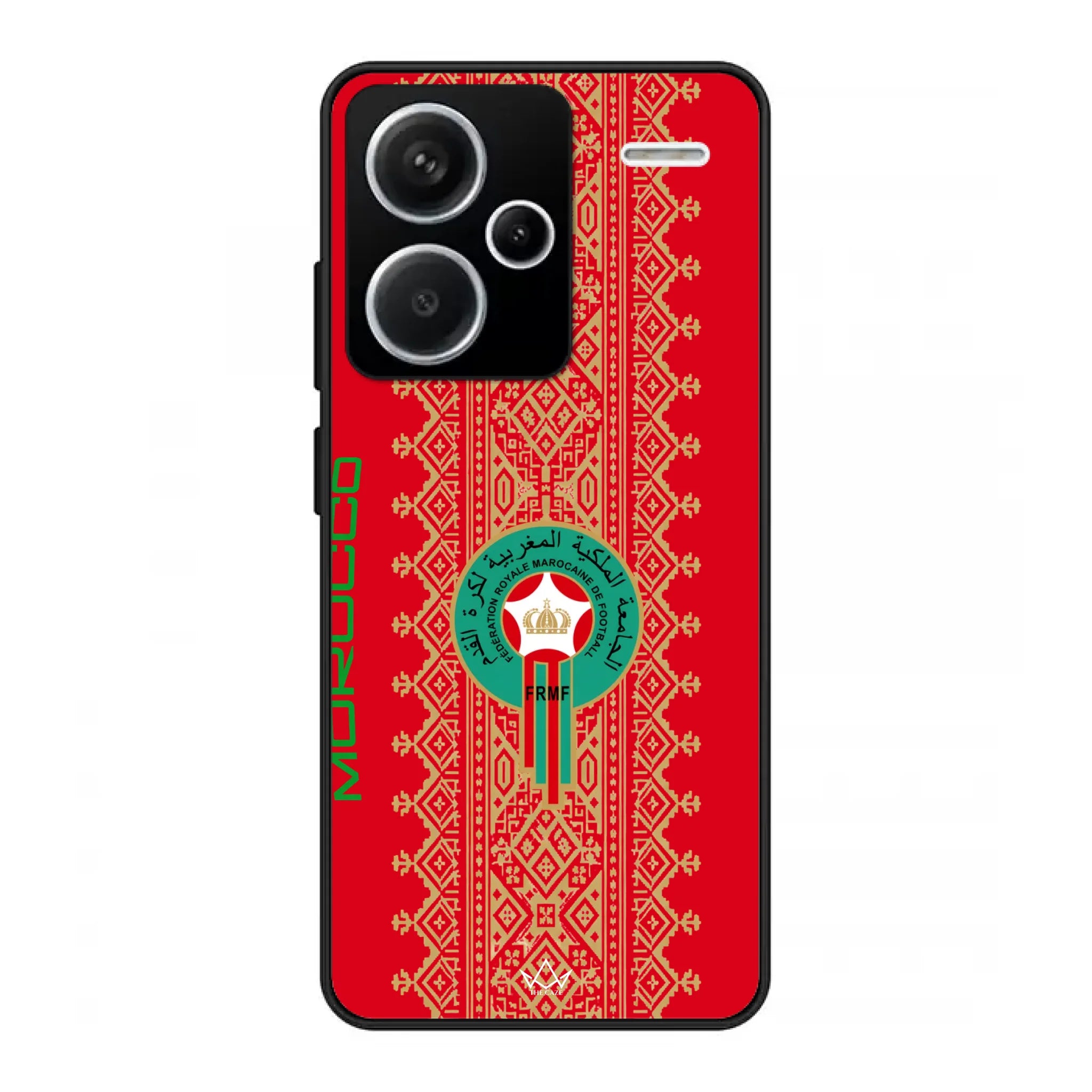 World Cup football phone case  logo pattern - Morocco