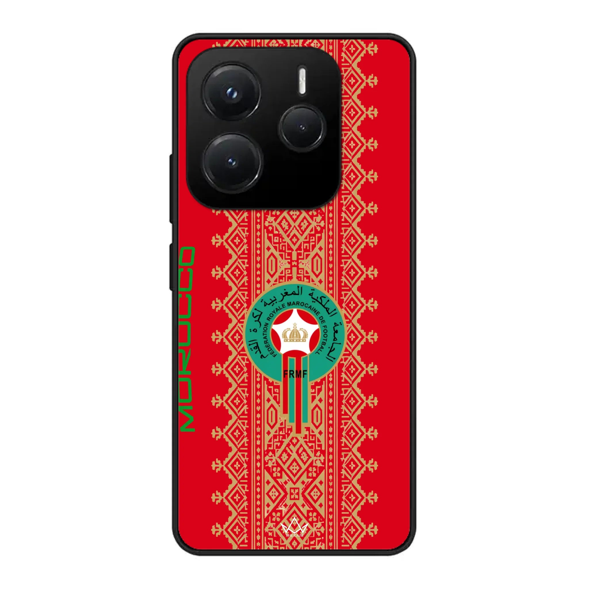 World Cup football phone case  logo pattern - Morocco