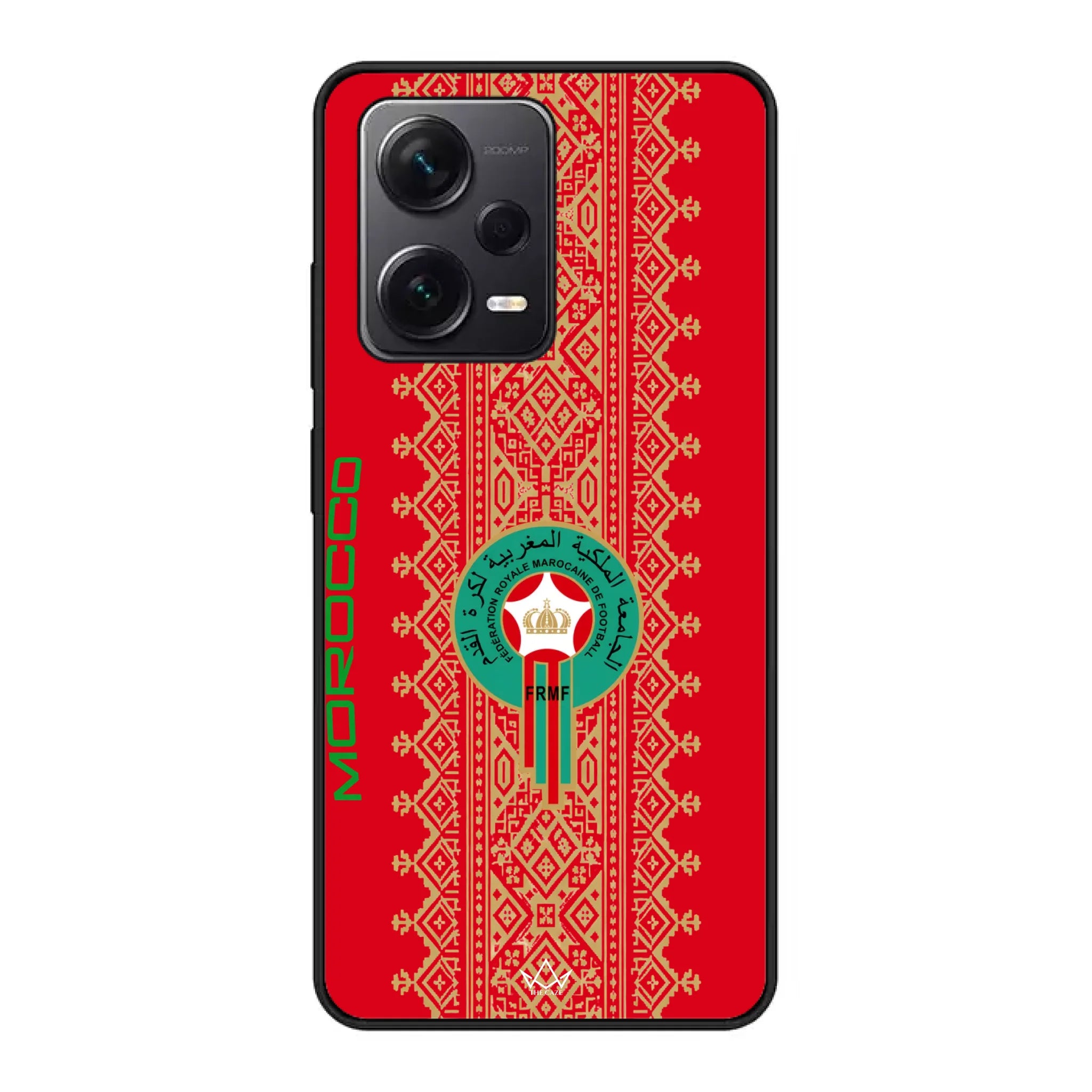 World Cup football phone case  logo pattern - Morocco