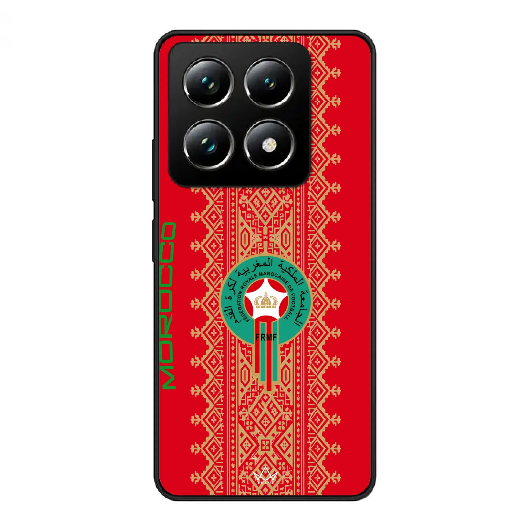 World Cup football phone case  logo pattern - Morocco